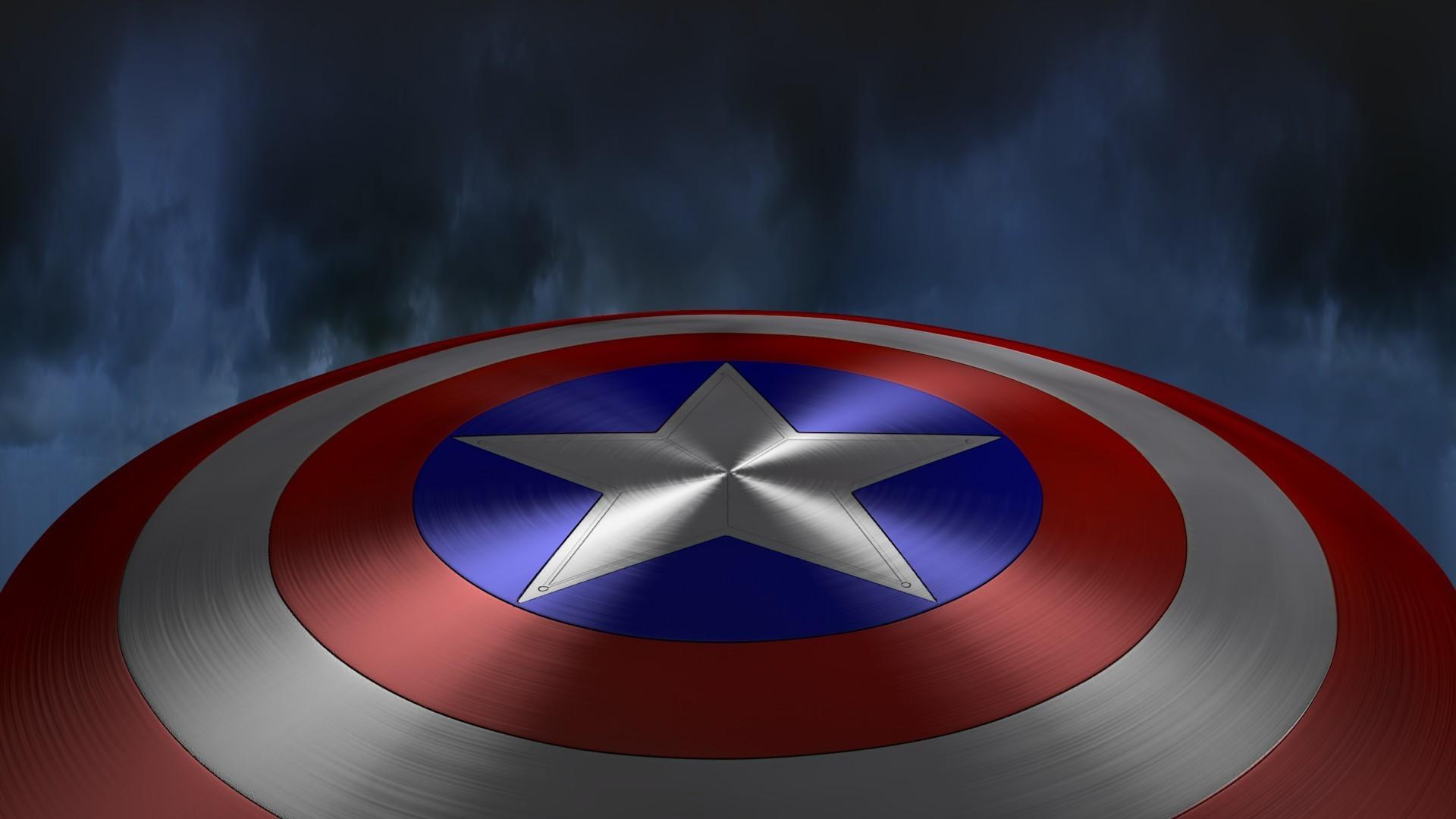 1920 x 1080 · jpeg - Captain America Logo Wallpapers (80+ background pictures)