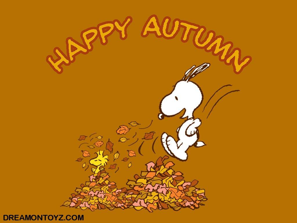 1024 x 768 · jpeg - FREE Cartoon Graphics / Pics / Gifs / Photographs: Snoopy Autumn / Fall ...