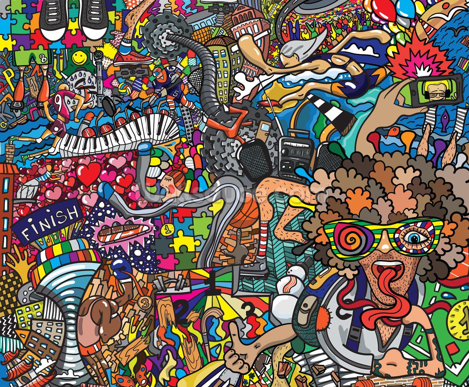 1600 x 1319 · jpeg - Cartoon Graffiti Wallpapers - Top Free Cartoon Graffiti Backgrounds ...