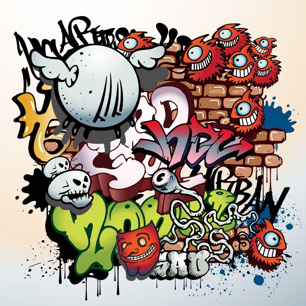 1024 x 1024 · jpeg - Cartoon Graffiti Wallpapers - Top Free Cartoon Graffiti Backgrounds ...