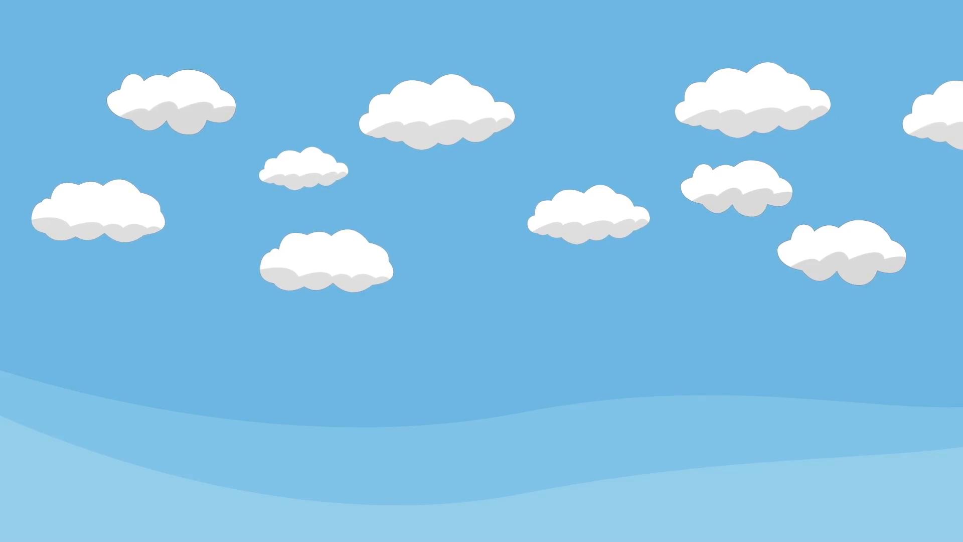 1920 x 1080 · png - Cartoon Clouds Wallpapers High Quality | Download Free