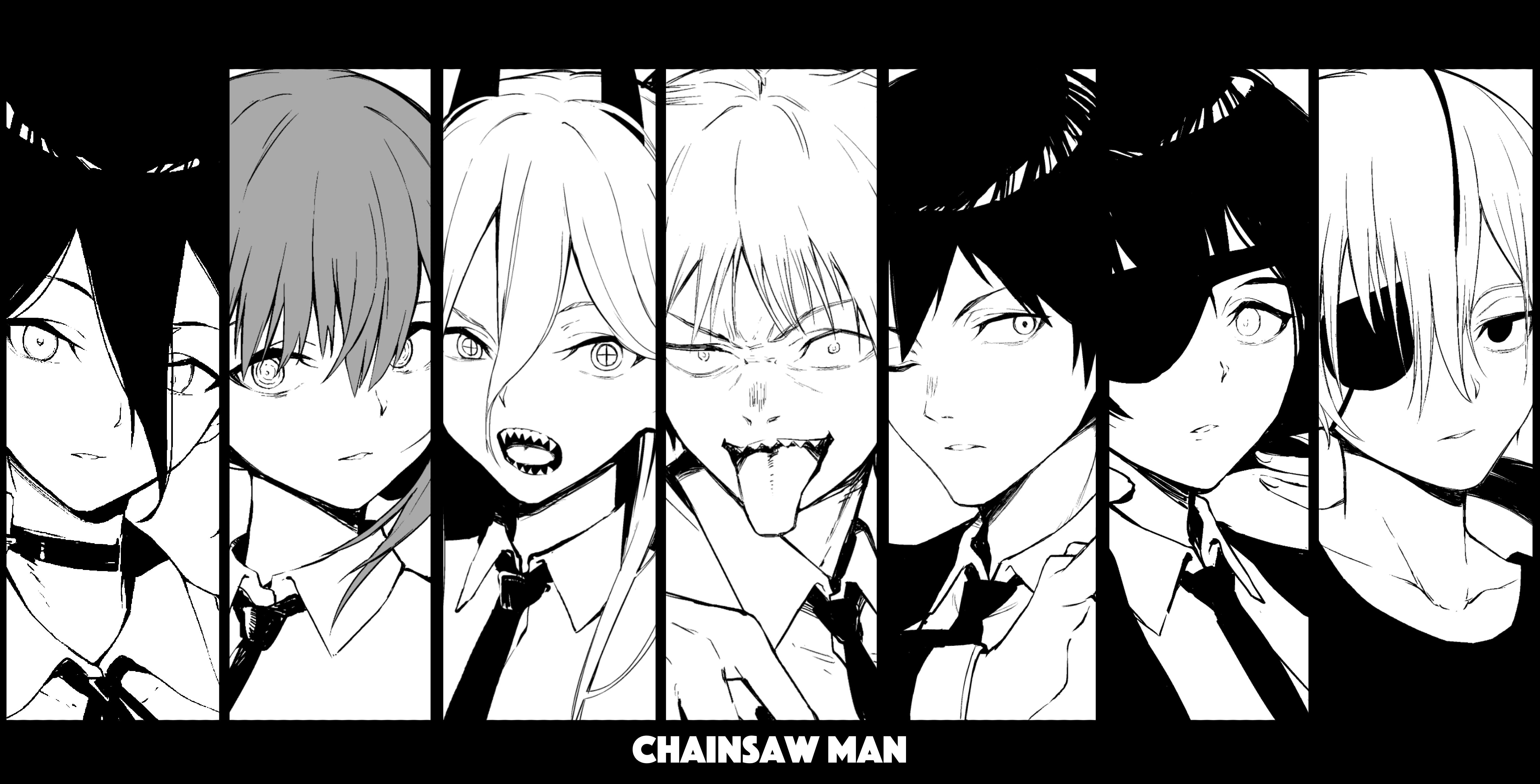 5684 x 2894 · png - Chainsaw Man Manga Wallpapers - Wallpaper Cave