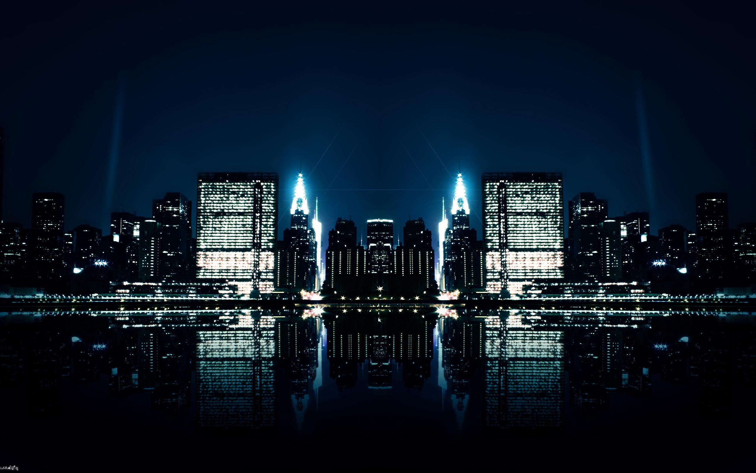 2560 x 1600 · jpeg - City Night Wallpaper HD - WallpaperSafari