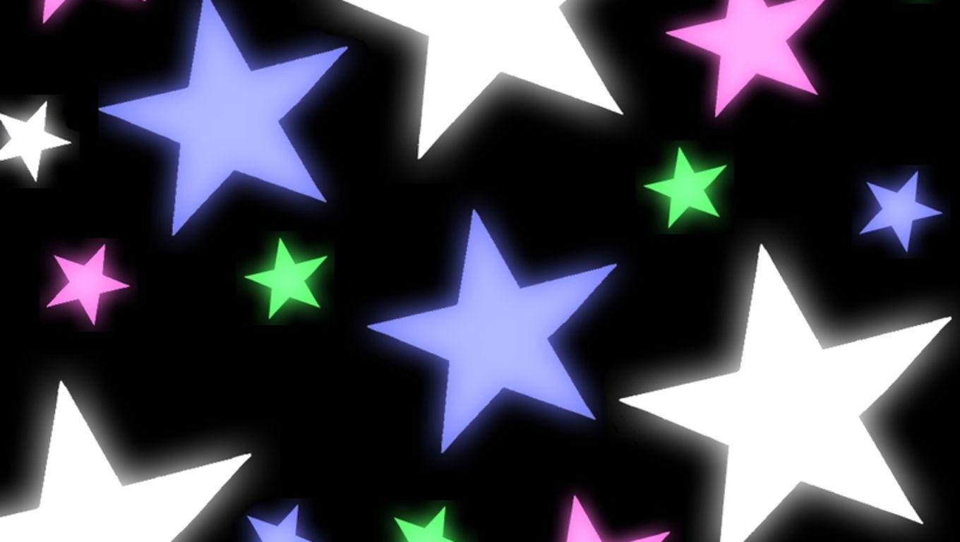 1360 x 768 · jpeg - Colorful Stars Wallpapers - Wallpaper Cave