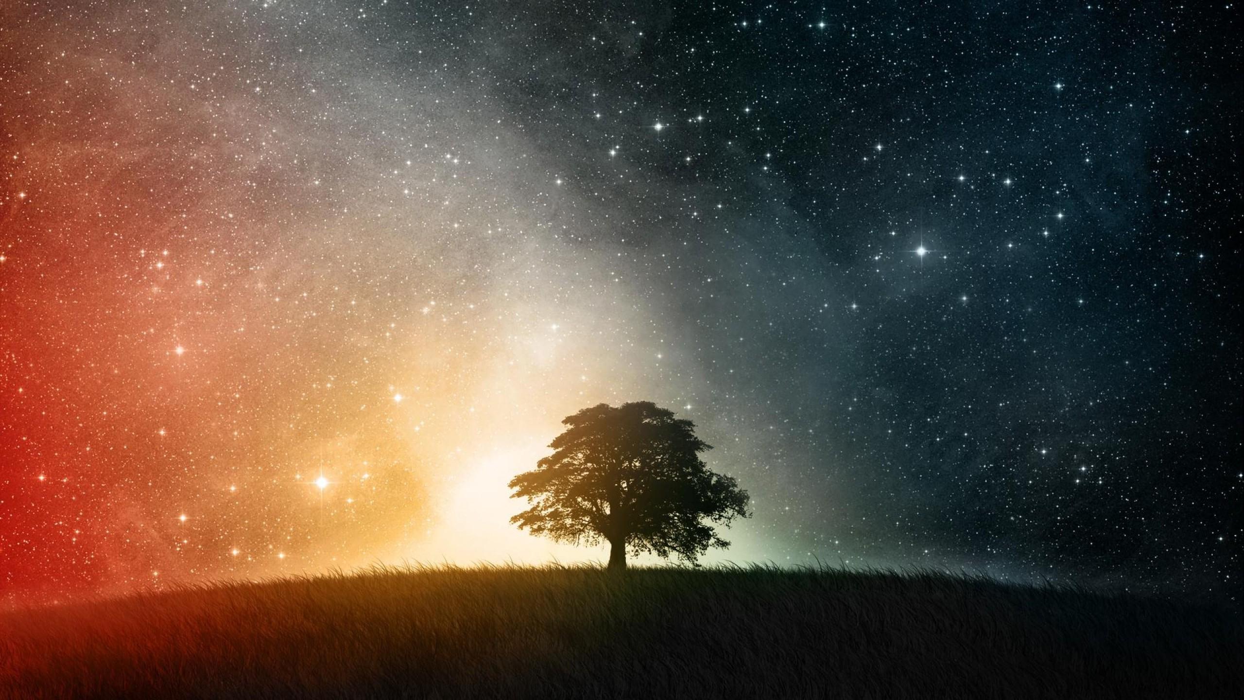2560 x 1440 · jpeg - colorful, Stars, Sky Wallpapers HD / Desktop and Mobile Backgrounds
