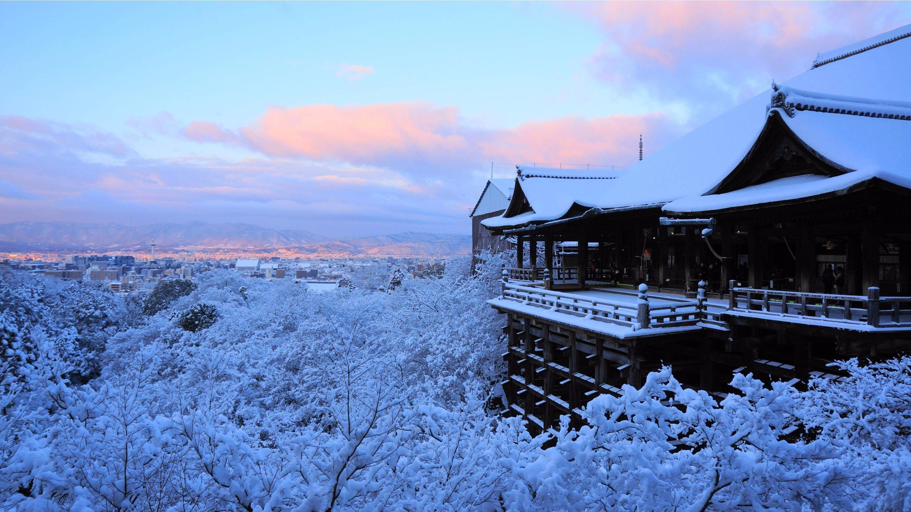 3840 x 2160 · jpeg - 3840x2160 Amazing Winter 2016 Kyoto, Japan 4K Wallpaper | Free 4K ...