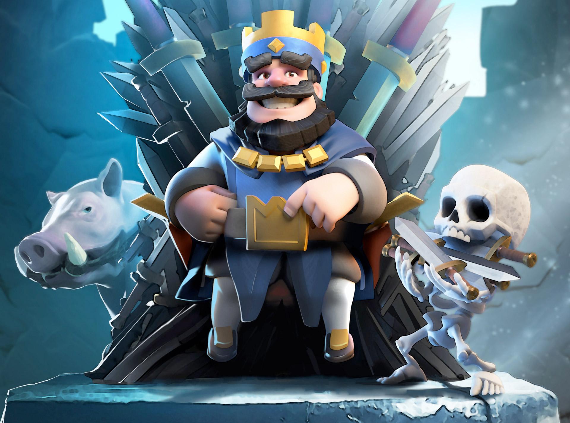1920 x 1427 · jpeg - Clash Royale Blue King HD, HD Games, 4k Wallpapers, Images, Backgrounds ...