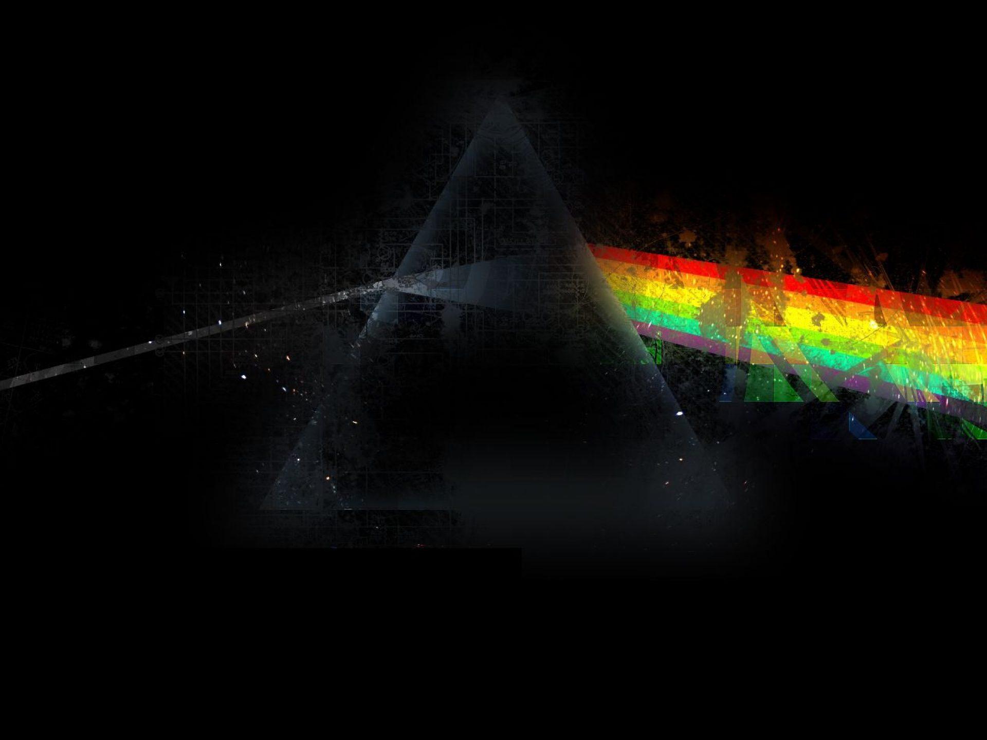 1920 x 1440 · jpeg - Wallpaper Pink Floyd, Triangle, Rainbow, Graphics, Background 2560x1440 ...