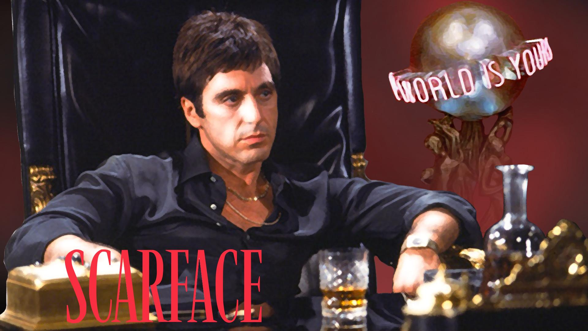 1920 x 1080 · jpeg - Scarface Wallpaper the World is Yours (76+ pictures)