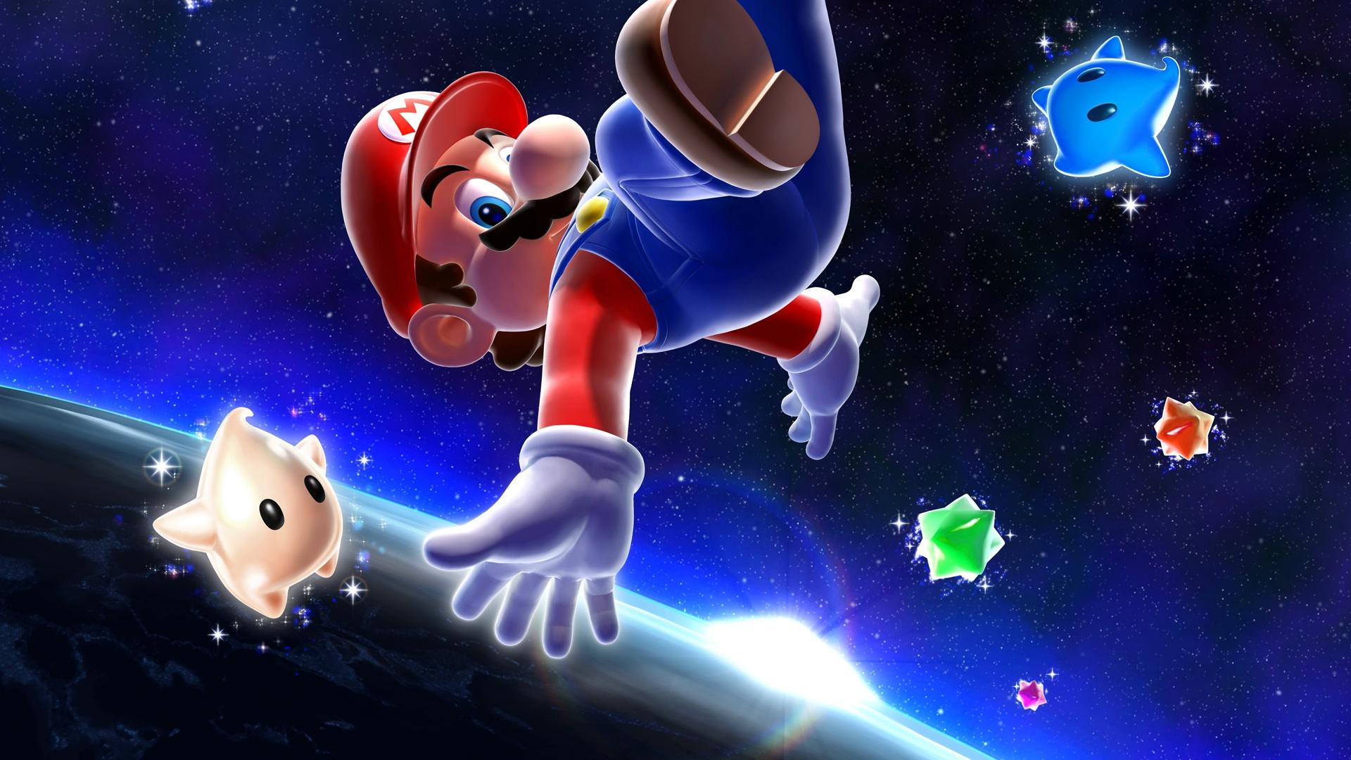 1920 x 1080 · jpeg - Super Mario Galaxy HD Wallpaper | Background Image | 1920x1080