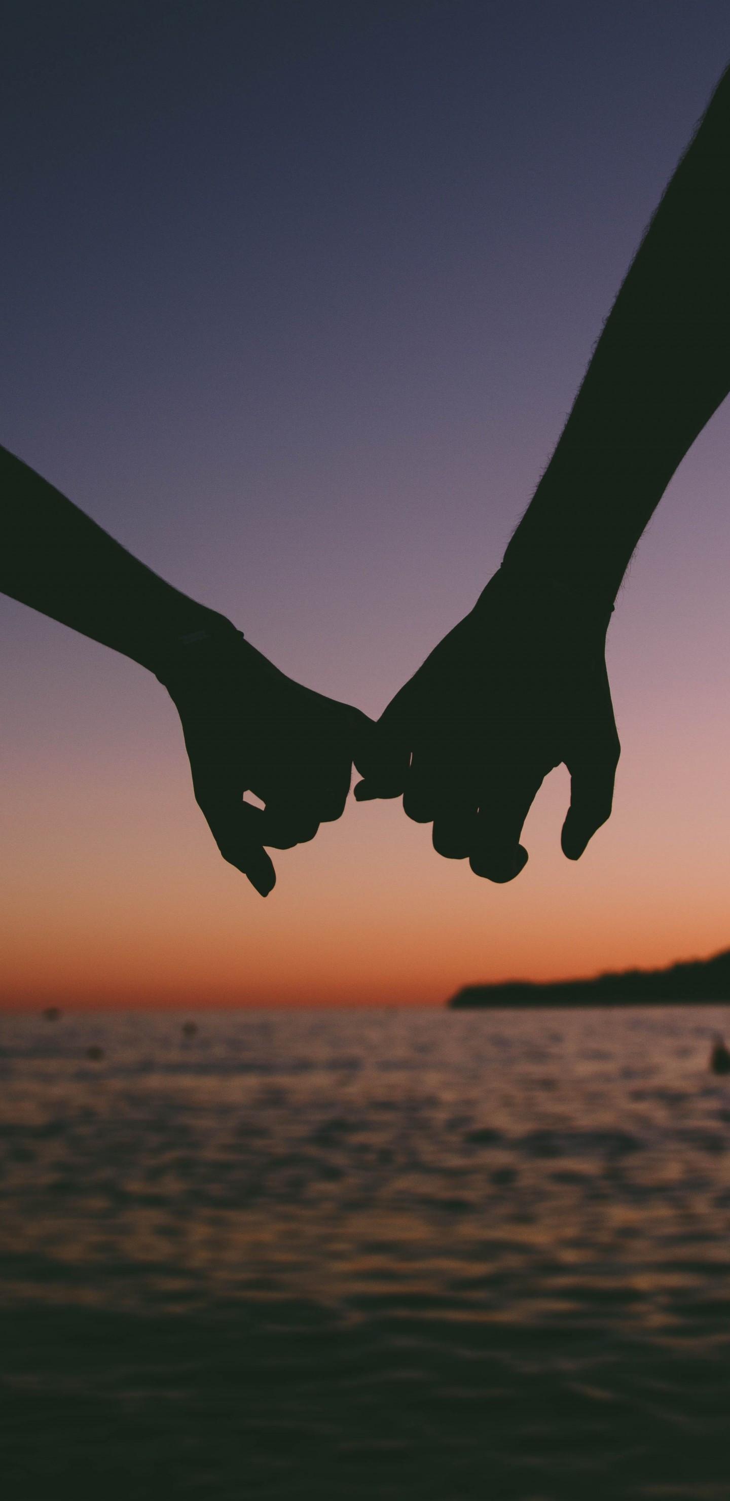 1440 x 2960 · jpeg - Download 1440x2960 Hands, Romance, Sunset, Couple Wallpapers for ...