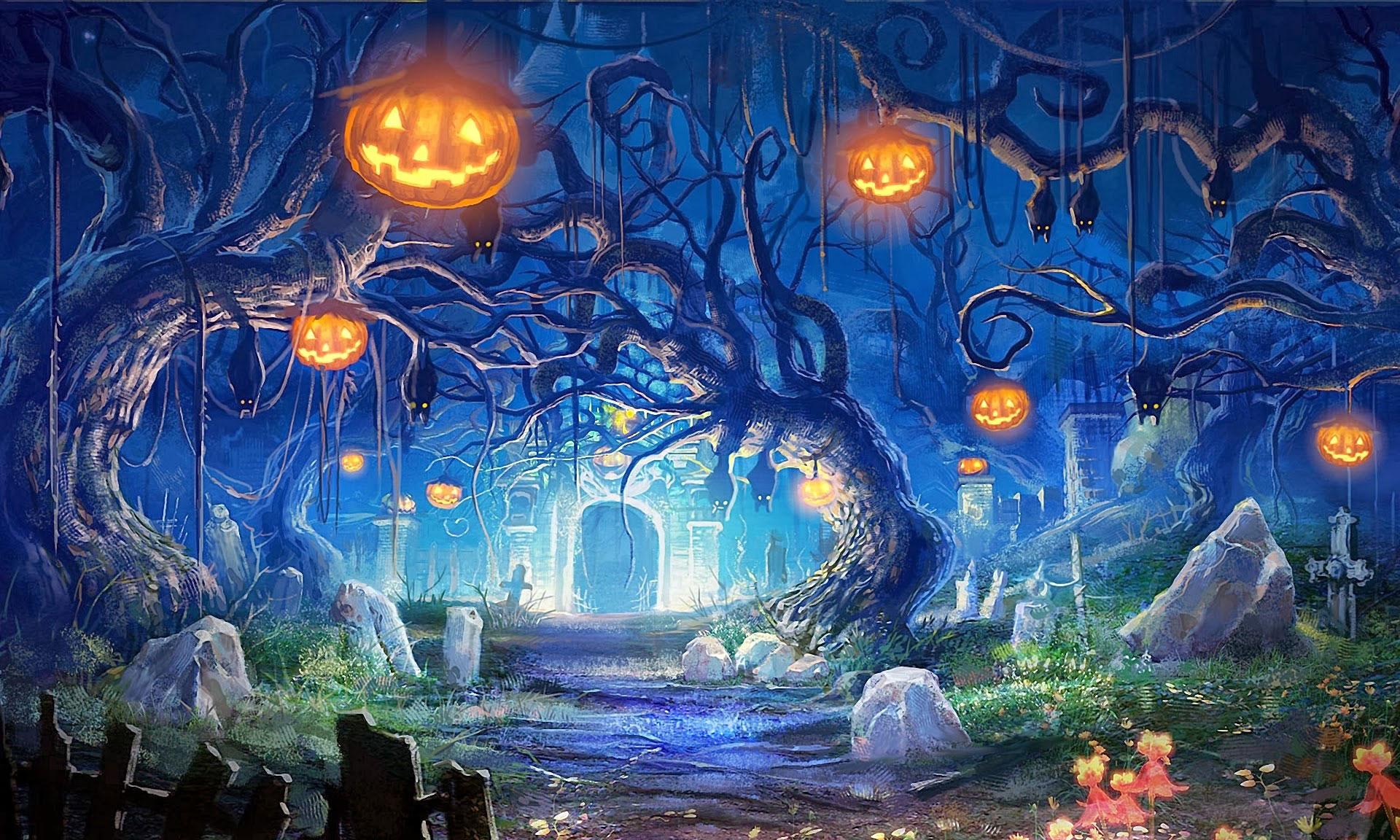 1920 x 1152 · jpeg - 25 Scary Halloween 2017 HD Wallpapers & Backgrounds  Designbolts