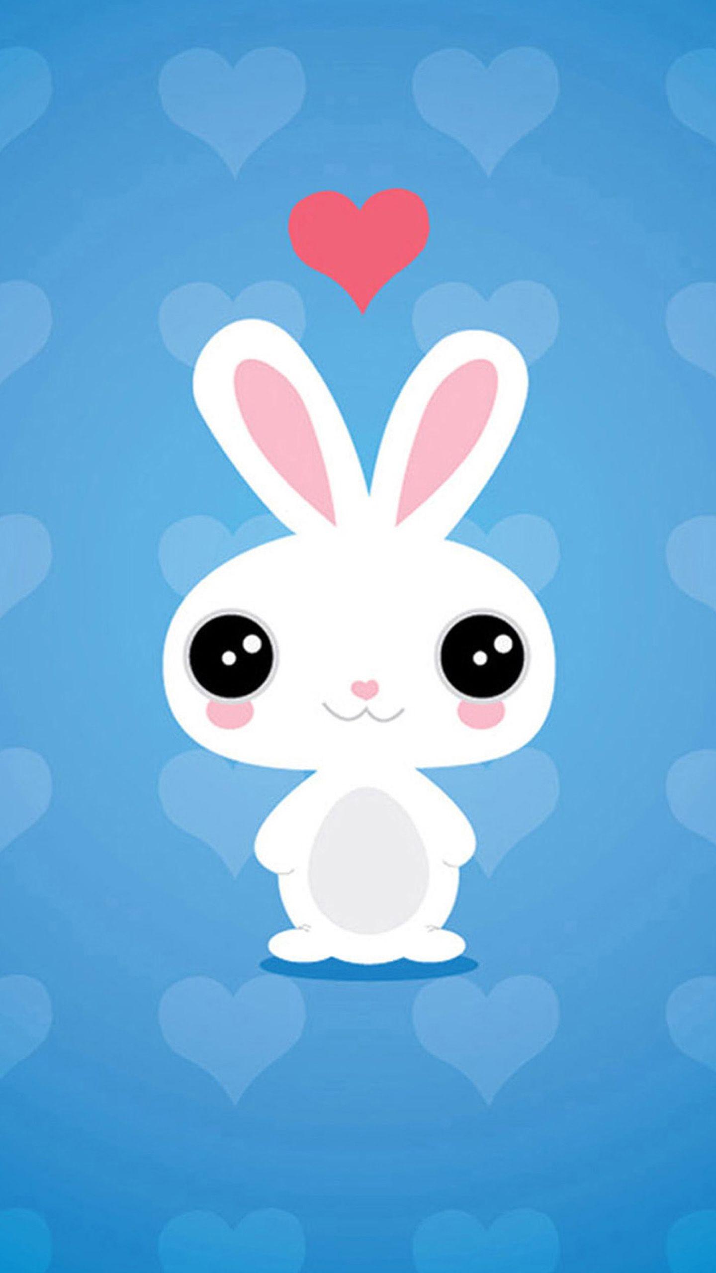 1440 x 2560 · jpeg - Cute Cartoon Bunny Wallpapers - Top Free Cute Cartoon Bunny Backgrounds ...