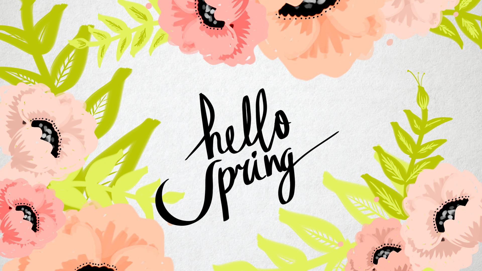 1920 x 1080 · jpeg - Cute Spring Backgrounds (43+ images)
