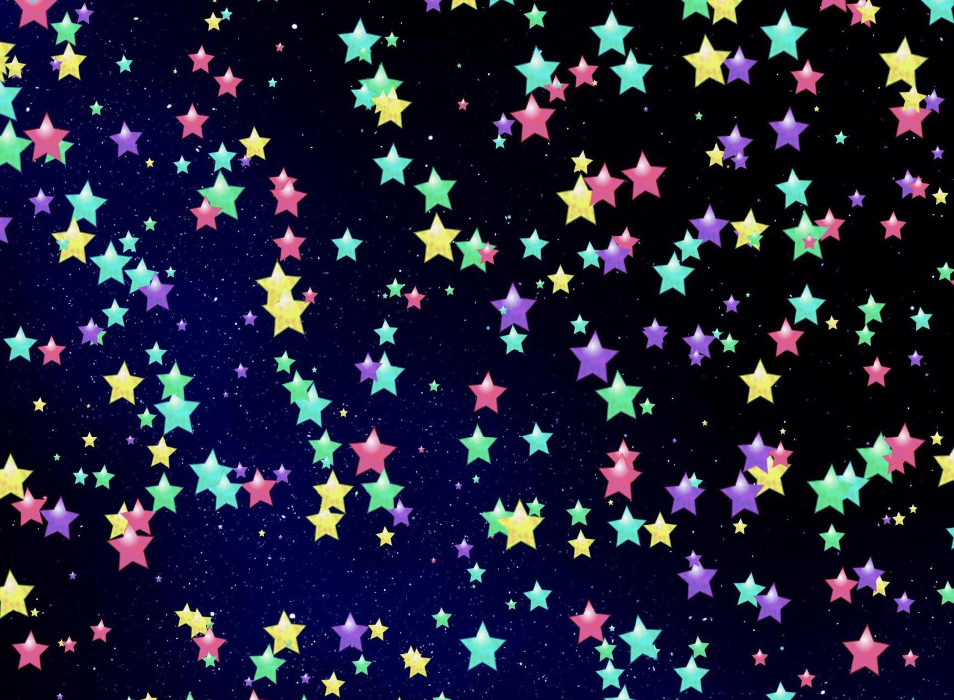 1920 x 1408 · jpeg - Colorful Star Wallpaper - WallpaperSafari