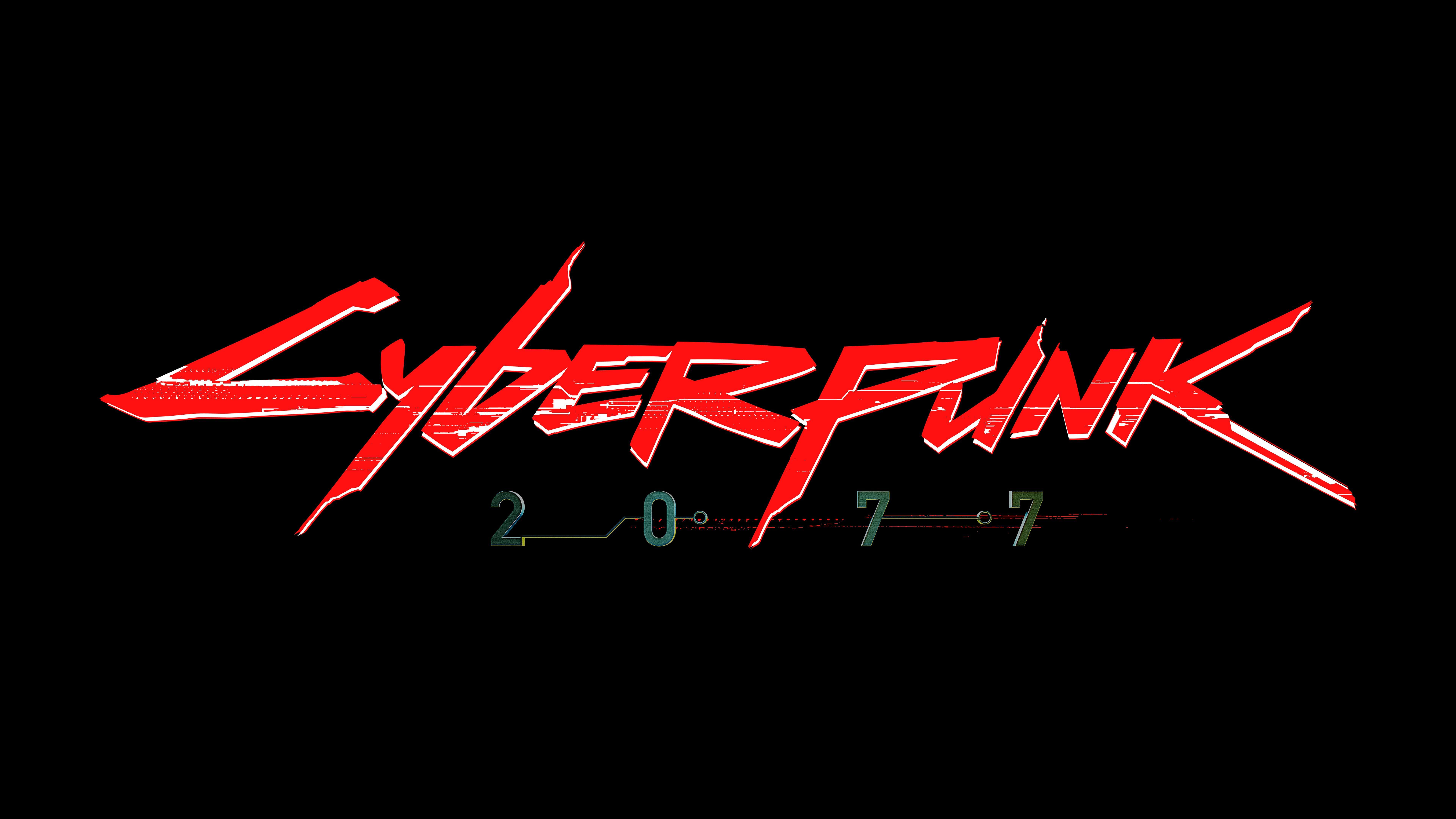 7680 x 4320 · jpeg - Cyberpunk 2077 Logo 4k, HD Games, 4k Wallpapers, Images, Backgrounds ...