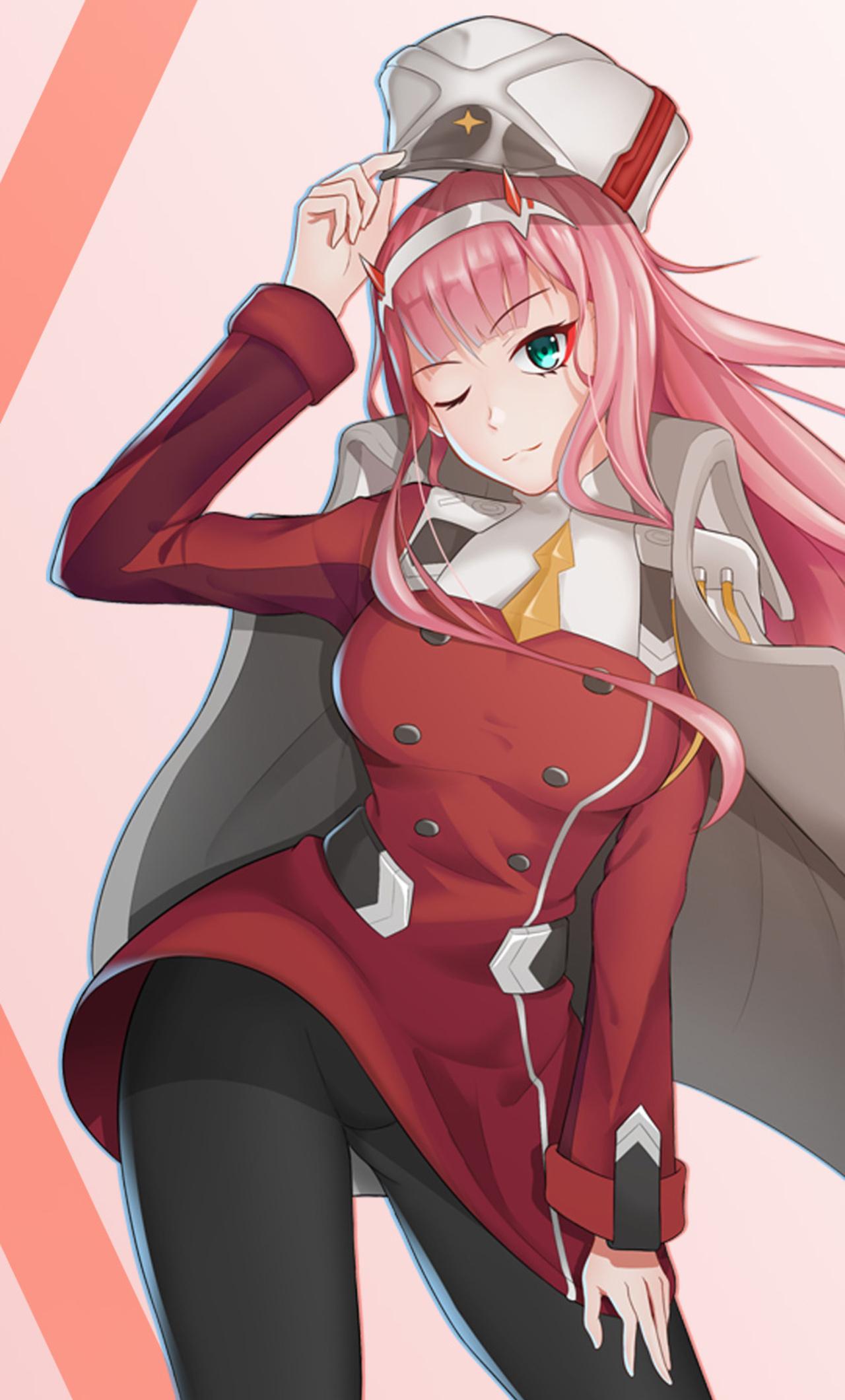 1280 x 2120 · jpeg - 1280x2120 Darling In The Franxx Japenese Animated Series iPhone 6+ HD ...