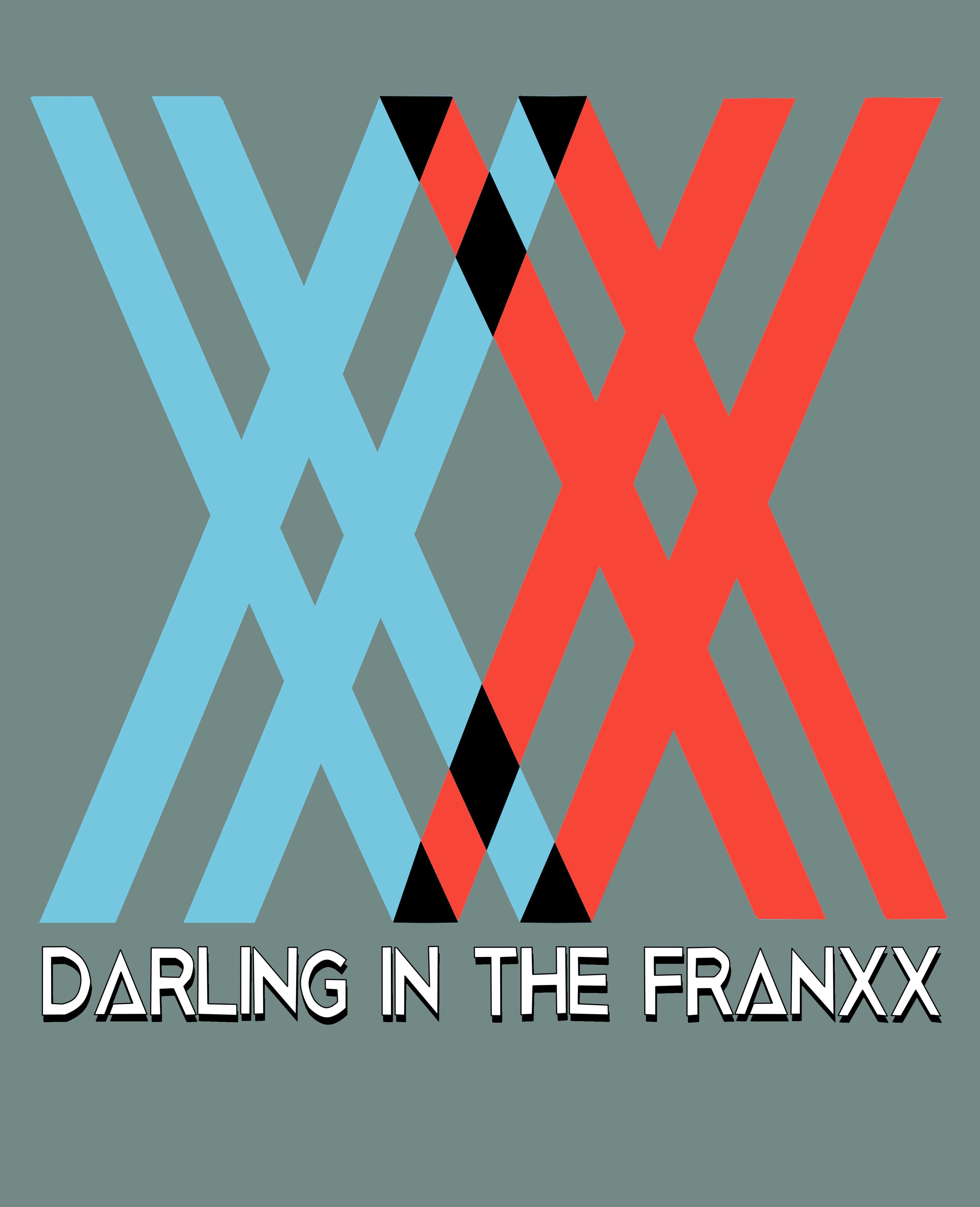 3900 x 4800 · jpeg - Romantic anime Darling in the Franxx wallpaper, poster design T-Shirt ...