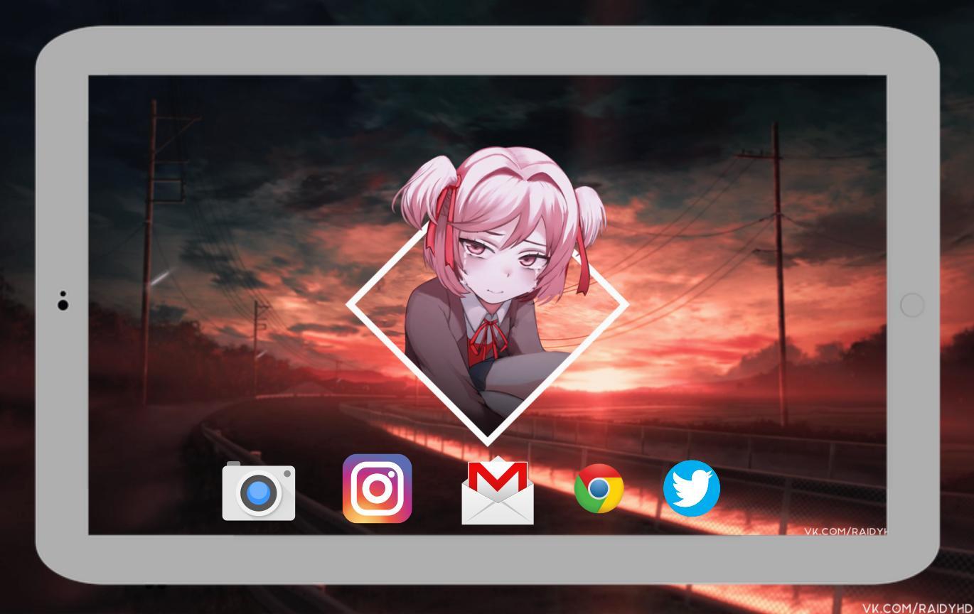 1370 x 864 · jpeg - Wallpaper DDLC for Android - APK Download