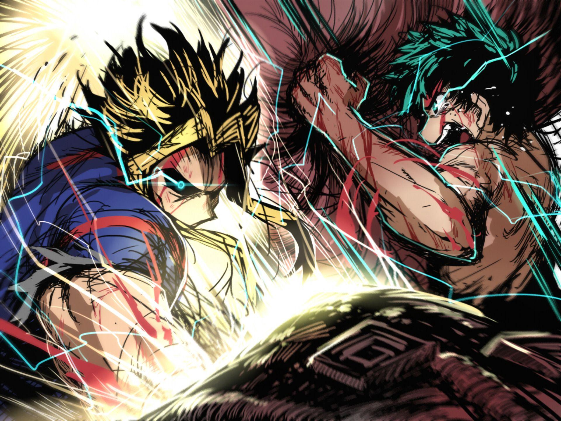1920 x 1440 · jpeg - Deku and All Might Wallpapers - Top Free Deku and All Might Backgrounds ...