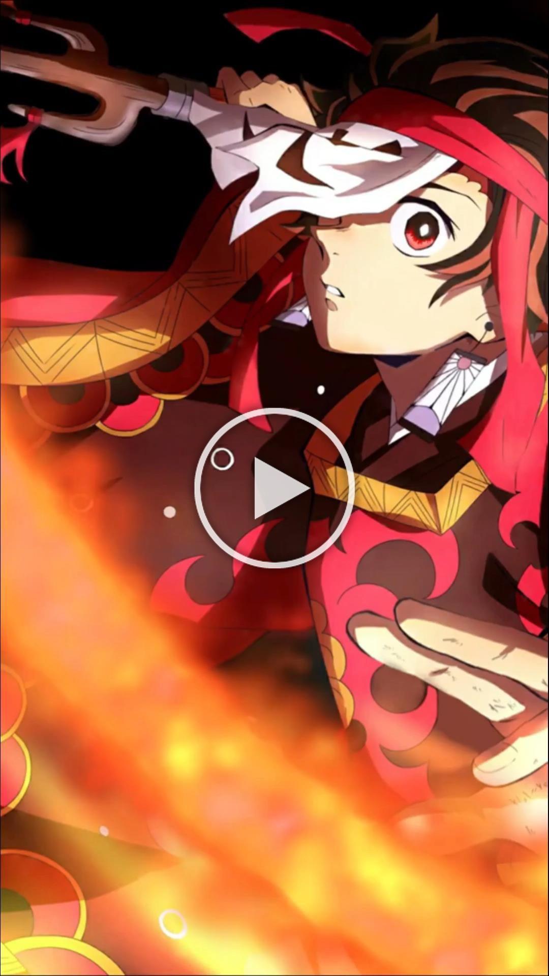 1080 x 1920 · jpeg - Demon Slayer Wallpaper Dance Of The Fire God - Anime Wallpaper HD