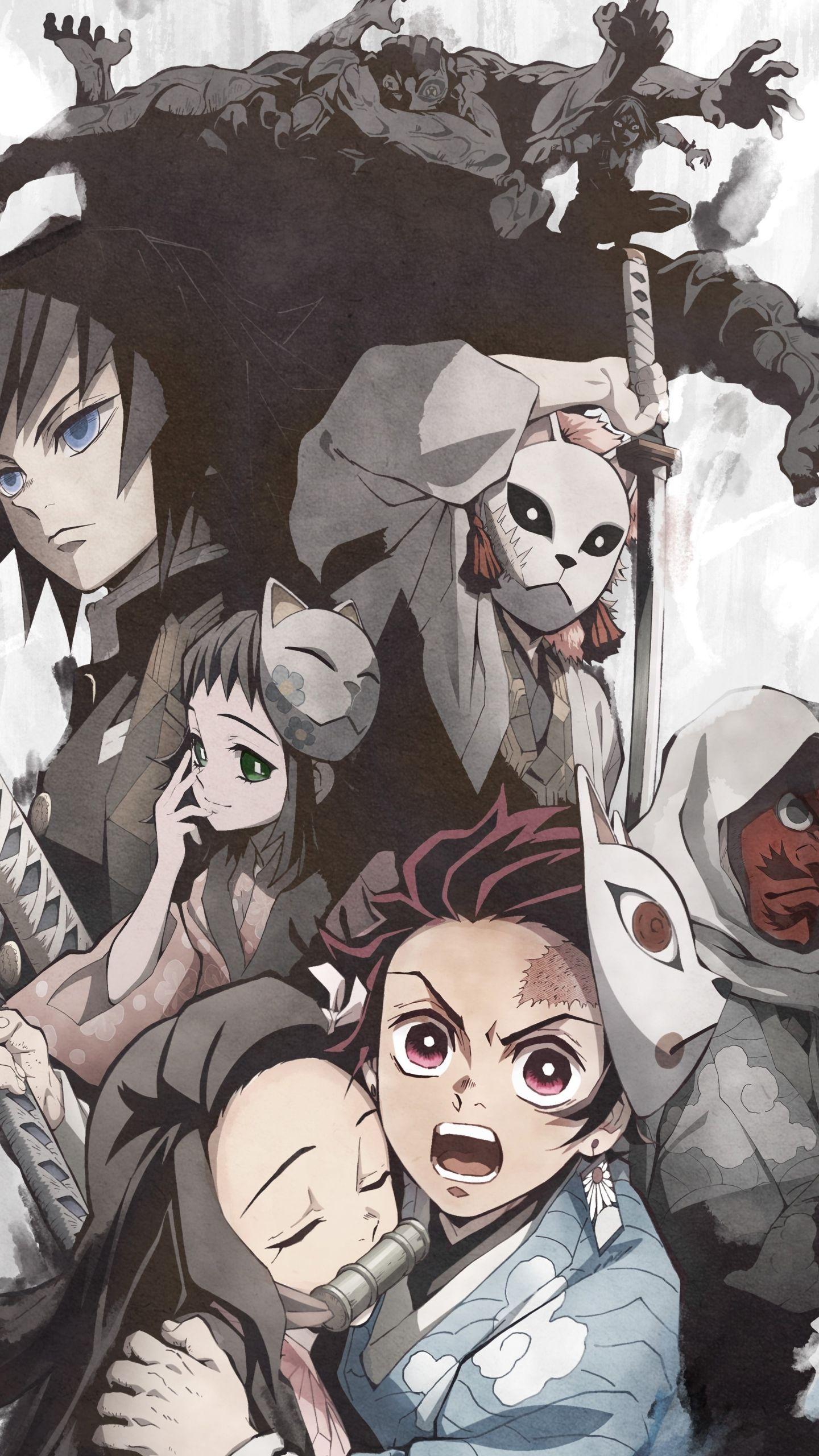 1440 x 2560 · jpeg - Anime Ps4 Demon Slayer Wallpapers - Wallpaper Cave