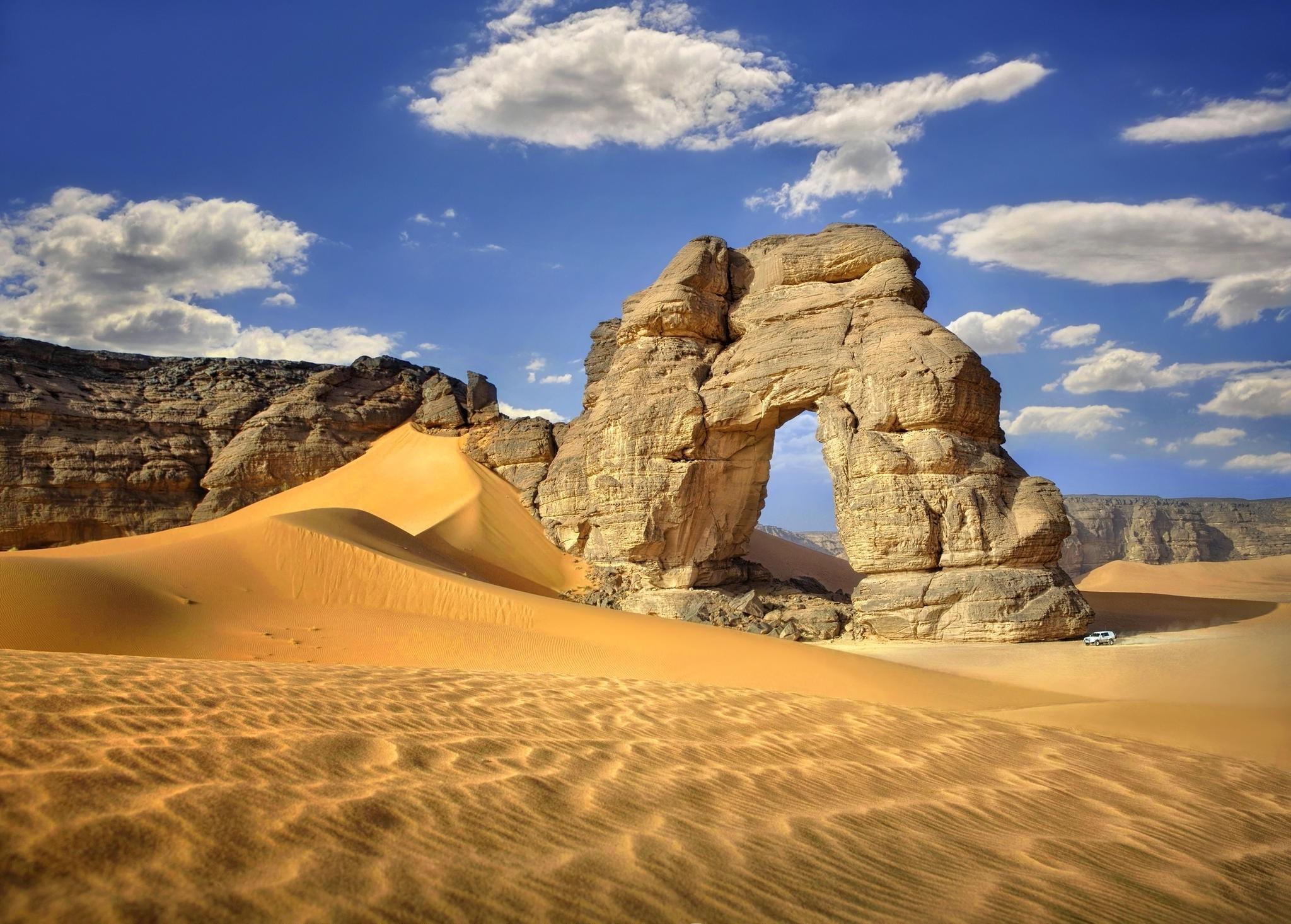 2048 x 1466 · jpeg - nature, Landscape, Desert, Arch, Sahara, Libya, Sand Wallpapers HD ...