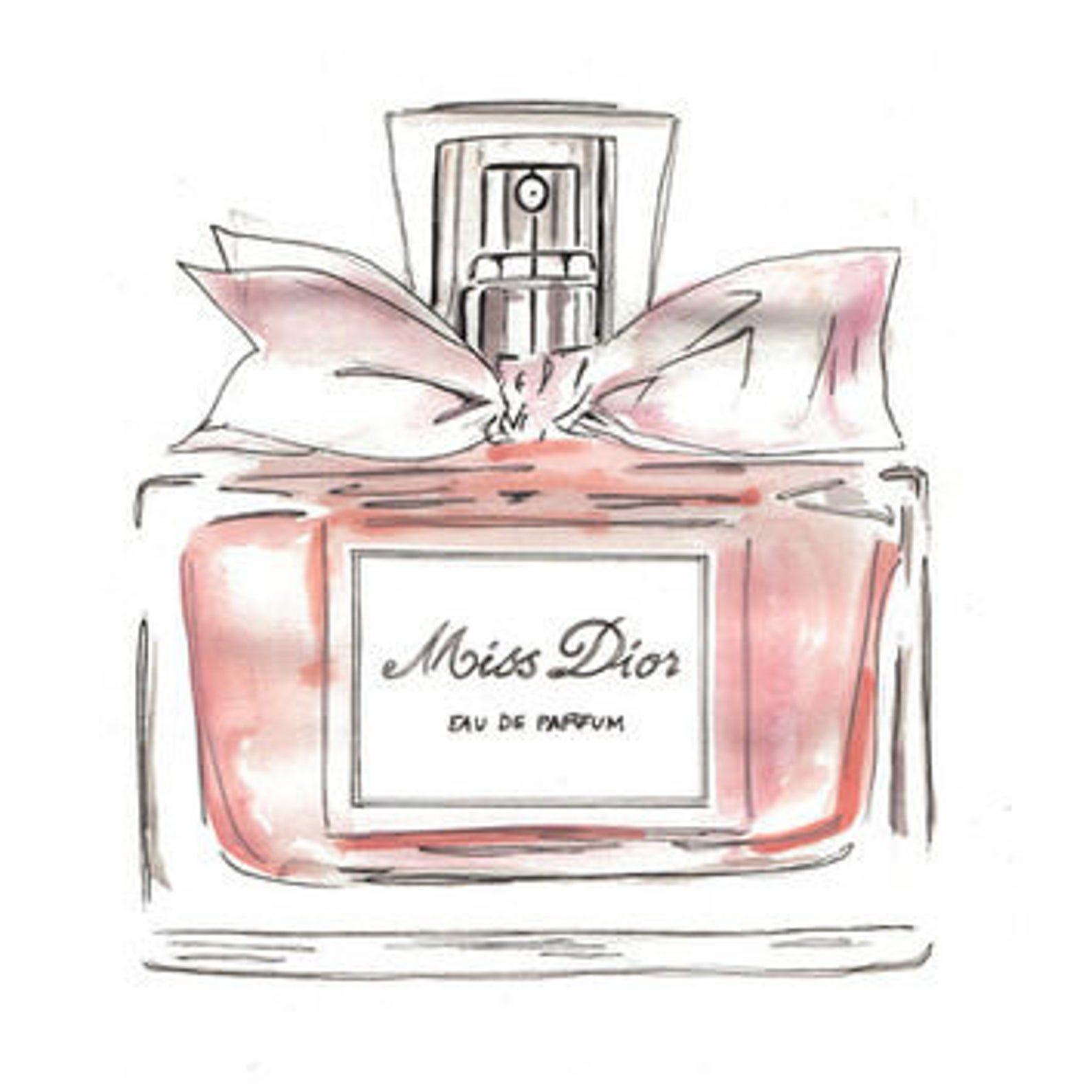 1588 x 1588 · jpeg - Pink miss dior perfume bottle print wallart in 2020