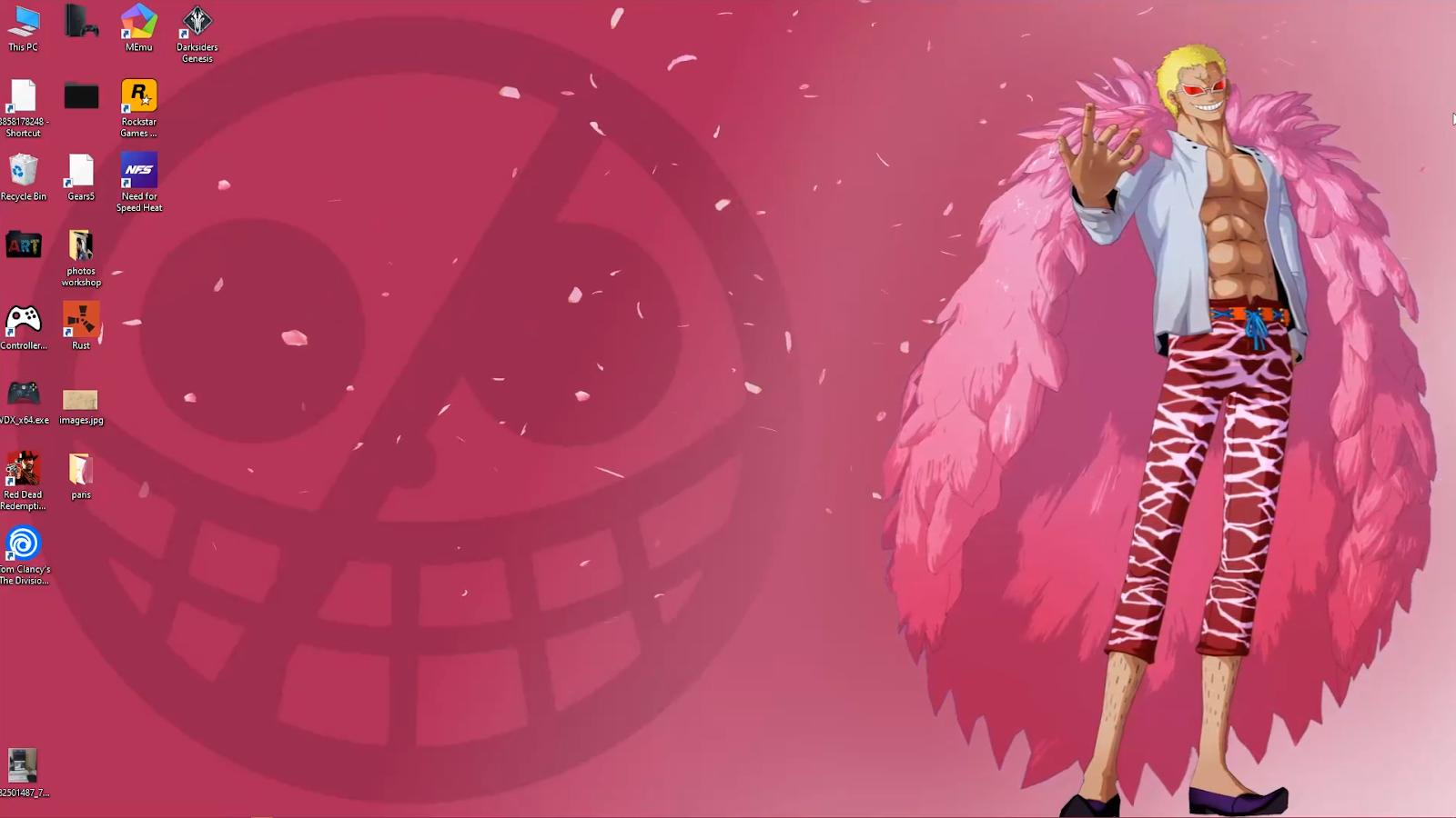 1600 x 900 · png - one piece doflamingo live wallpaper free download - wallpaper engine