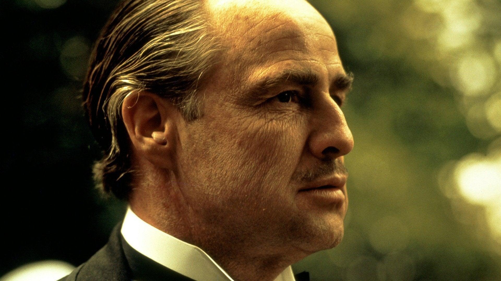 1920 x 1080 · jpeg - Godfather Old Face Marlon Brando Don Vito Corleone [1920x1080] : wallpaper