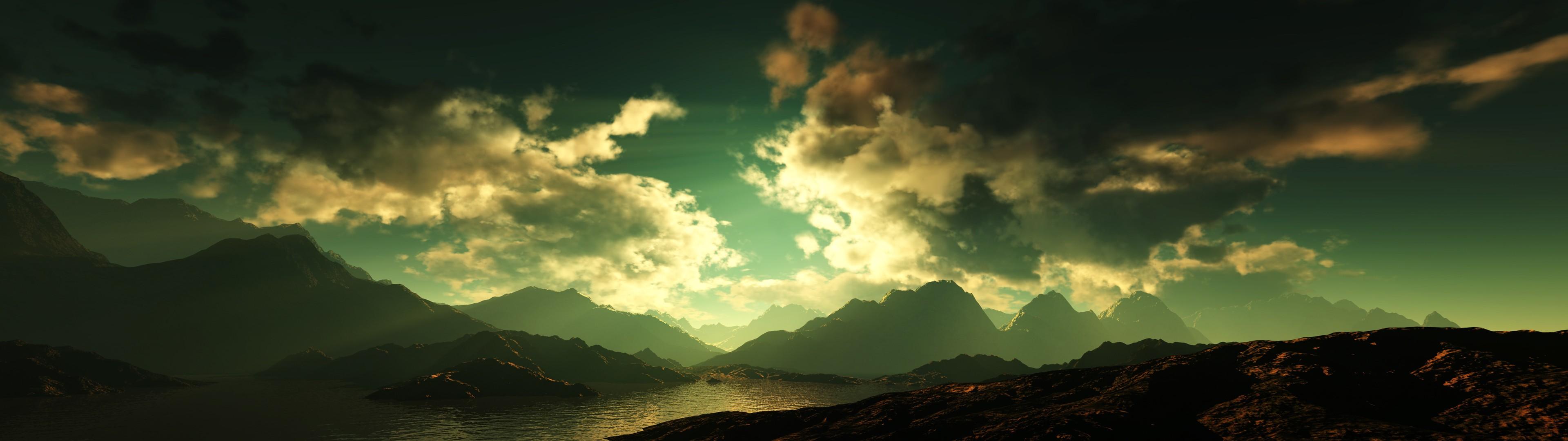3840 x 1080 · jpeg - Dual Monitor background 1 Download free awesome High Resolution ...