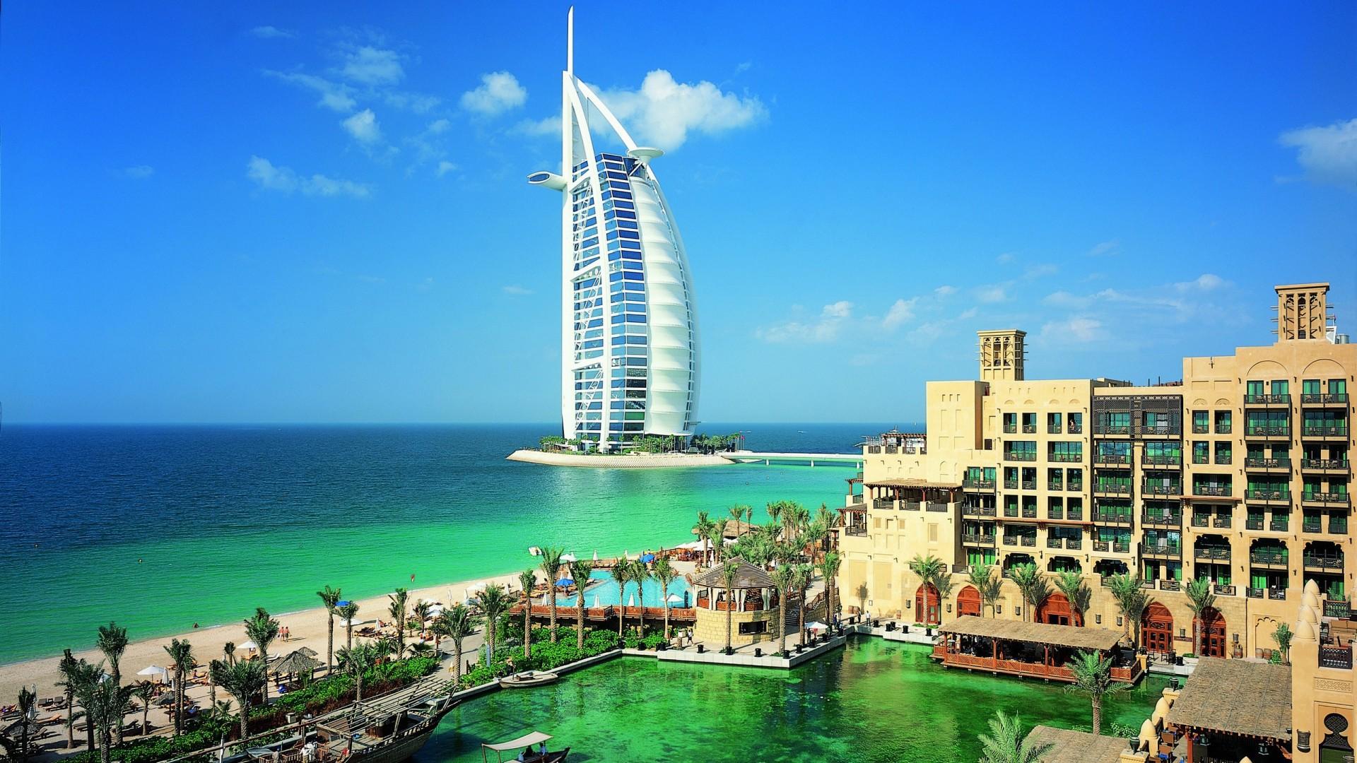 1920 x 1080 · jpeg - Free download Dubai Beach Burj Al Arab Hotel HD Wallpaper New HD ...