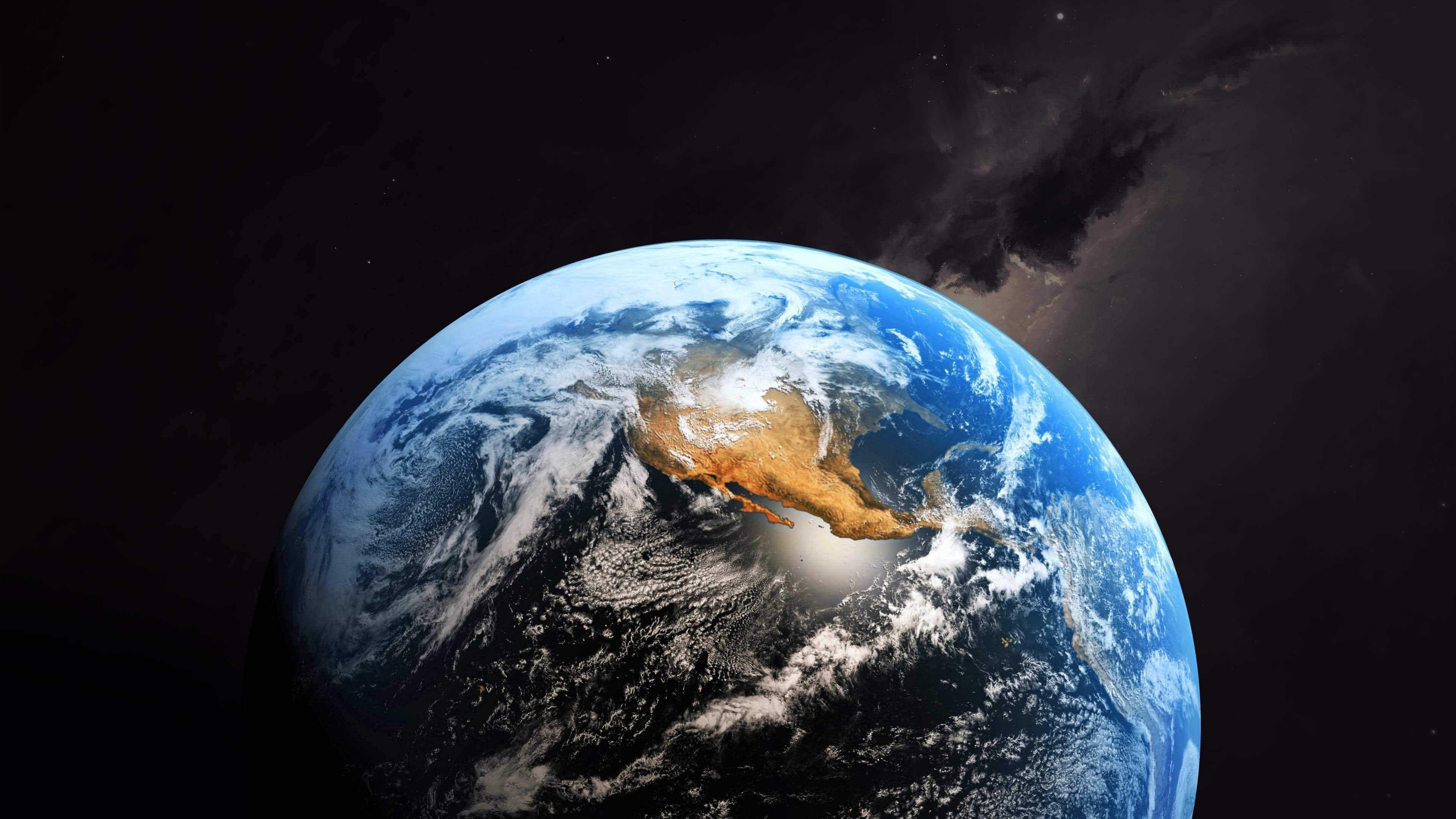 3840 x 2160 · jpeg - Earth From Space UHD 4K Wallpaper | Pixelz