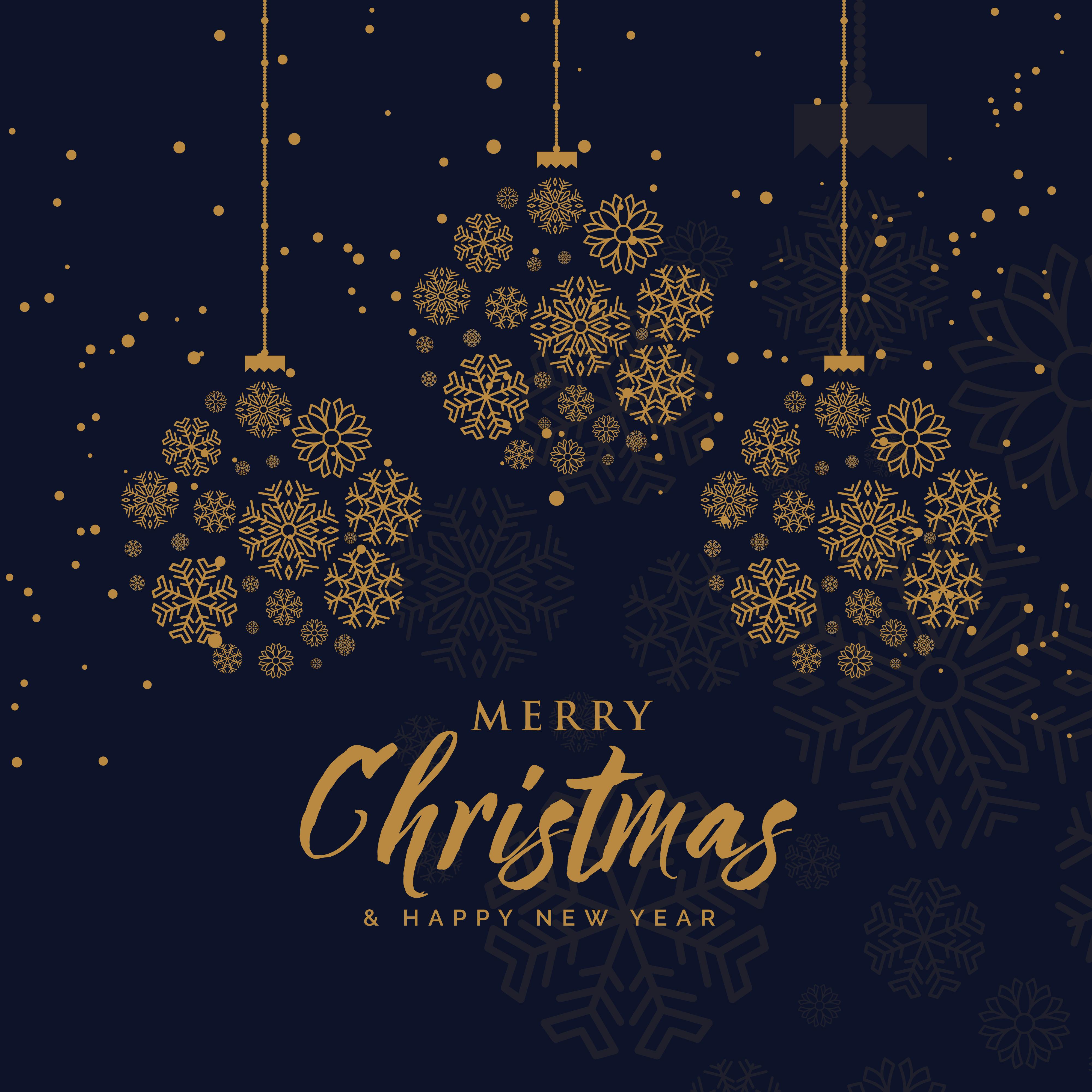 4000 x 4000 · jpeg - elegant merry christmas background made with snowflakes in premi ...