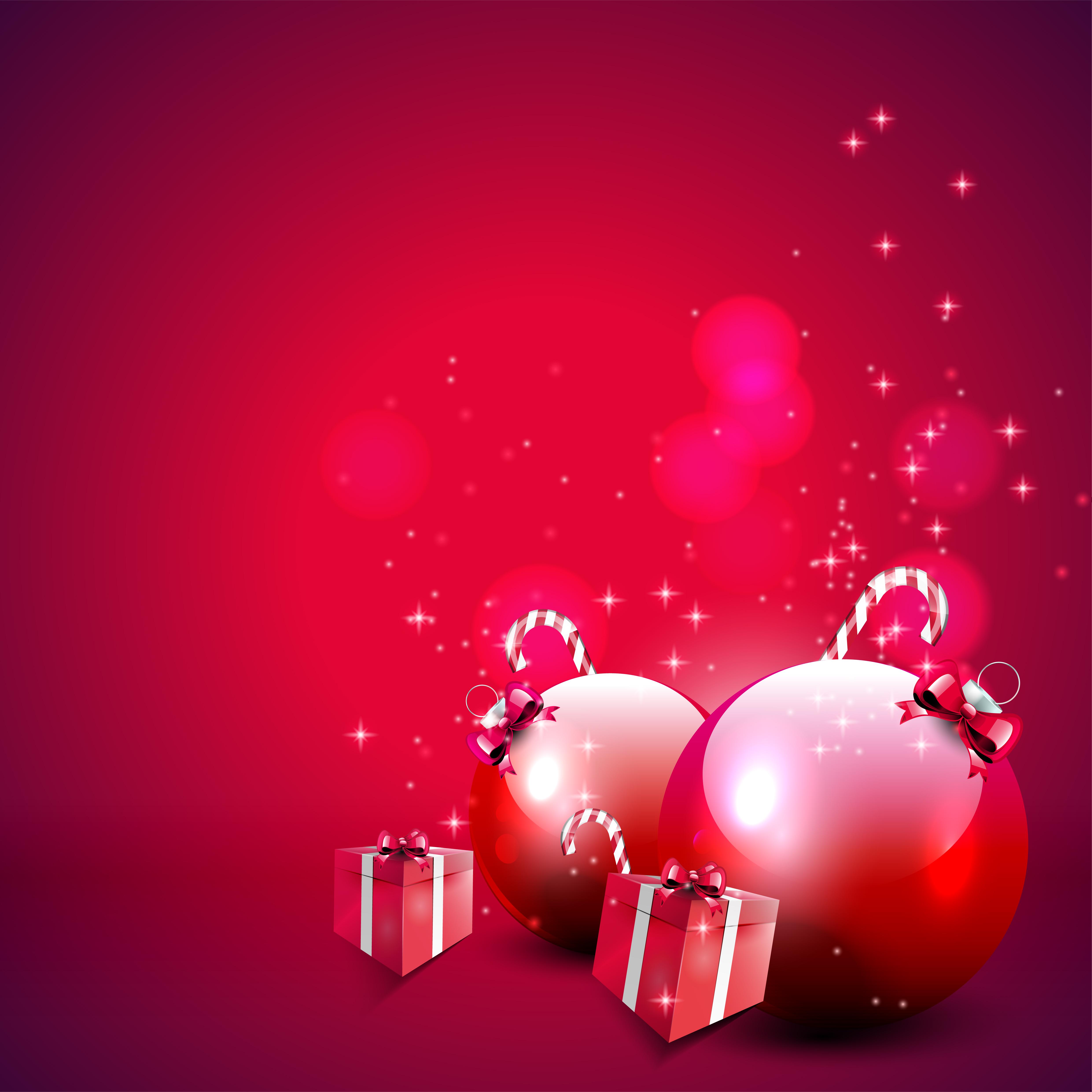 4961 x 4961 · jpeg -    \ Stock: Elegant red Christmas background with ...