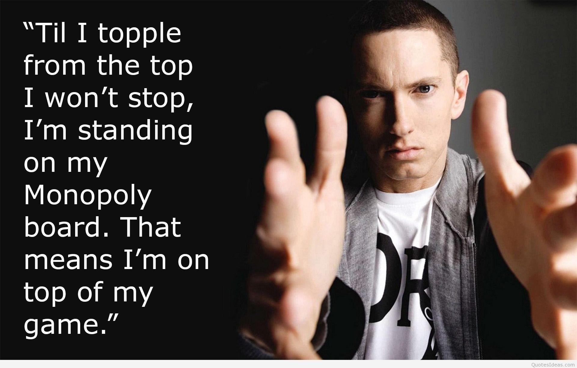 1920 x 1227 · jpeg - Eminem Quotes Wallpapers - Wallpaper Cave