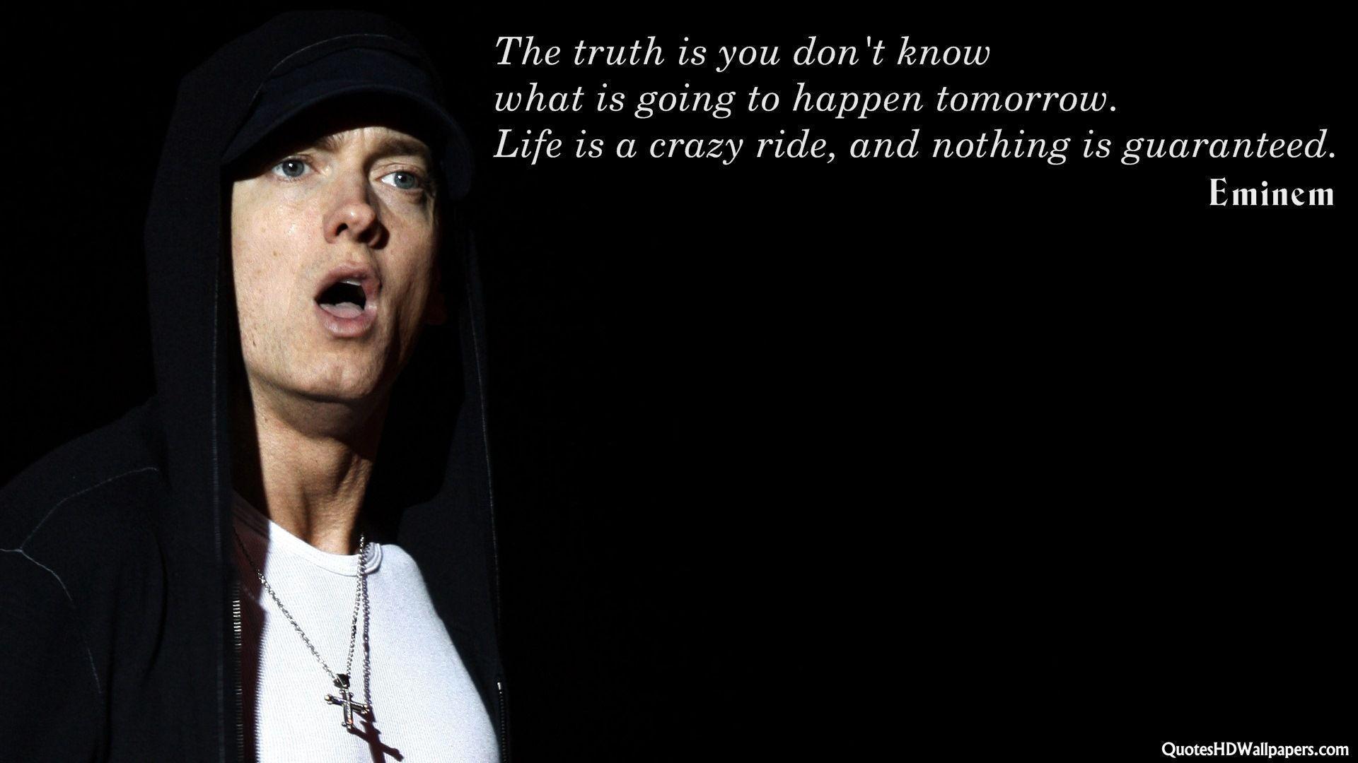 1920 x 1080 · jpeg - Eminem Quotes Wallpapers - Wallpaper Cave