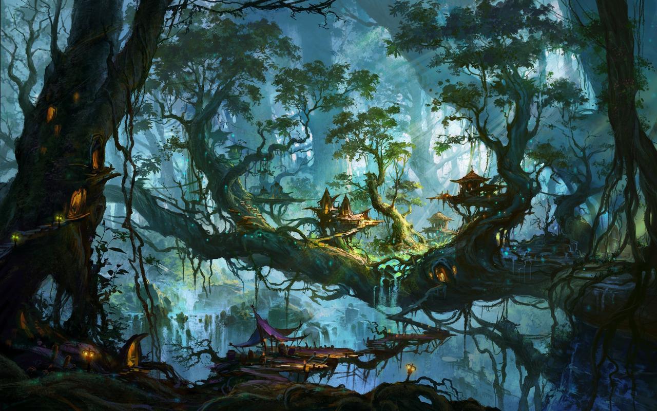 1280 x 800 · jpeg - [42+] Enchanted Forest Desktop Wallpaper on WallpaperSafari