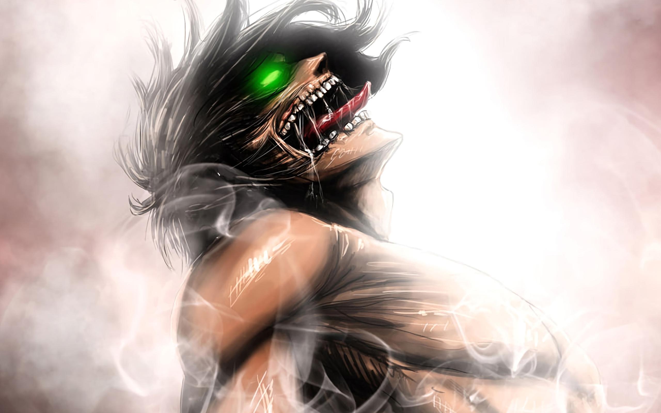 2560 x 1600 · jpeg - Wallpaper Of Eren Yeager, Anime, Attack Of Titan Background - Attack On ...