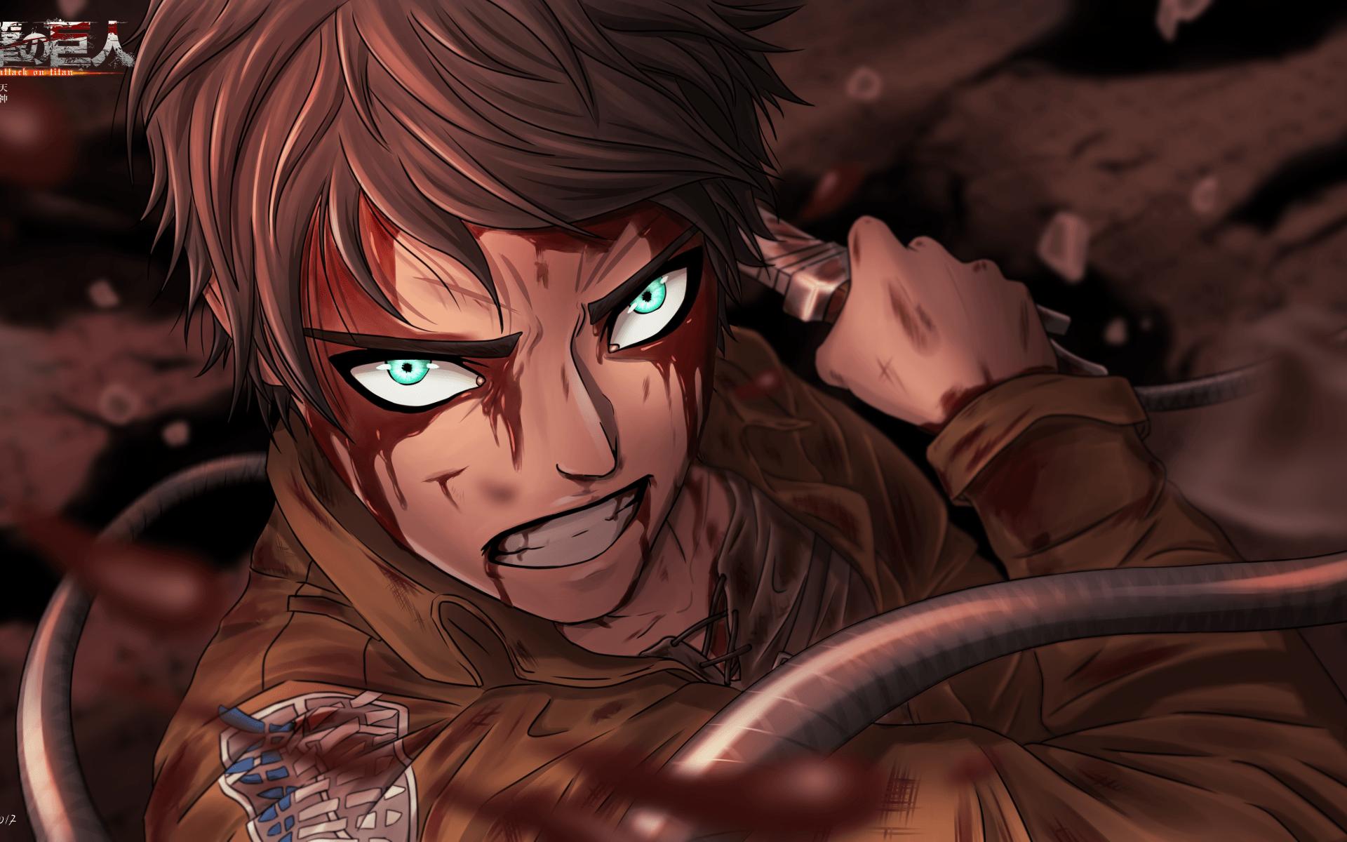 1920 x 1200 · png - Attack On Titan Eren Yeager Wallpapers - Wallpaper Cave