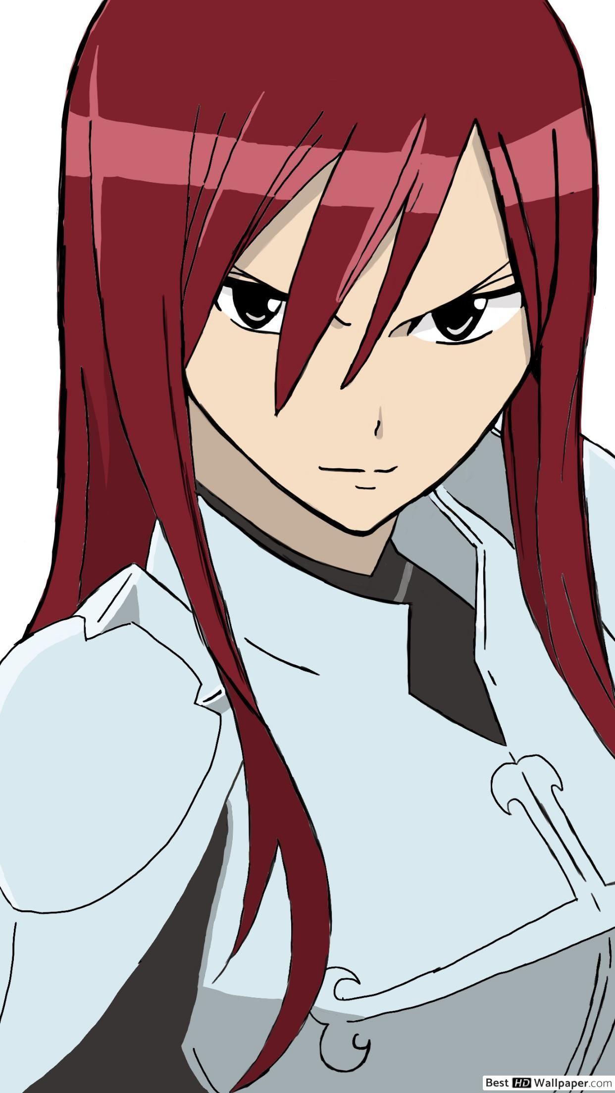1242 x 2208 · jpeg - Erza Scarlet iPhone Wallpapers - Wallpaper Cave