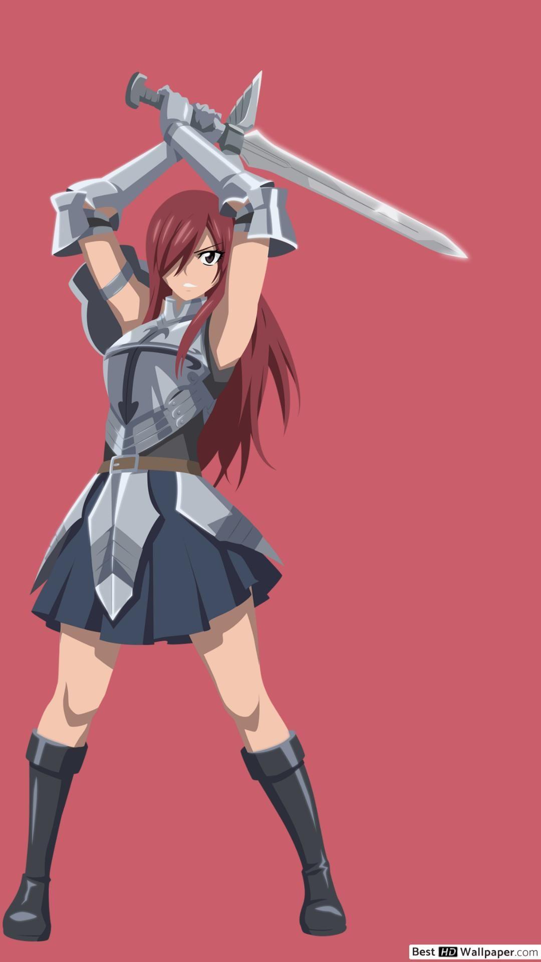 1080 x 1920 · jpeg - Erza Scarlet iPhone Wallpapers - Wallpaper Cave