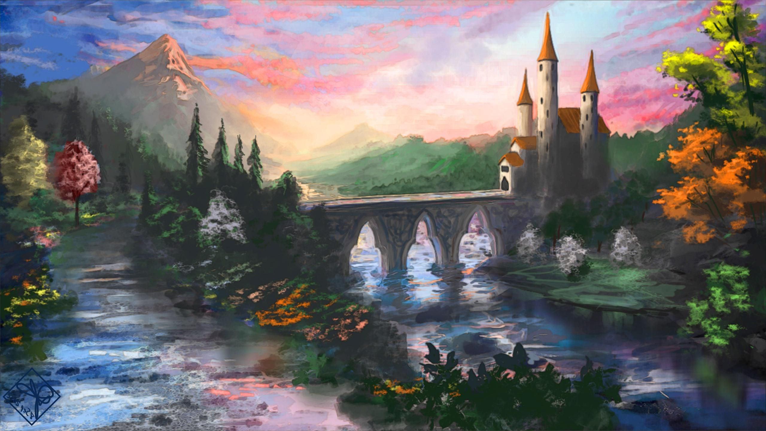 2560 x 1440 · jpeg - 21+ Fairy Tales Castles HD wallpapers High Quality Download