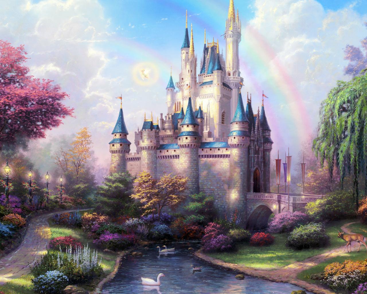 1280 x 1024 · jpeg - Free download Fairy Tale Castle wallpaper Download High Resolution HD ...