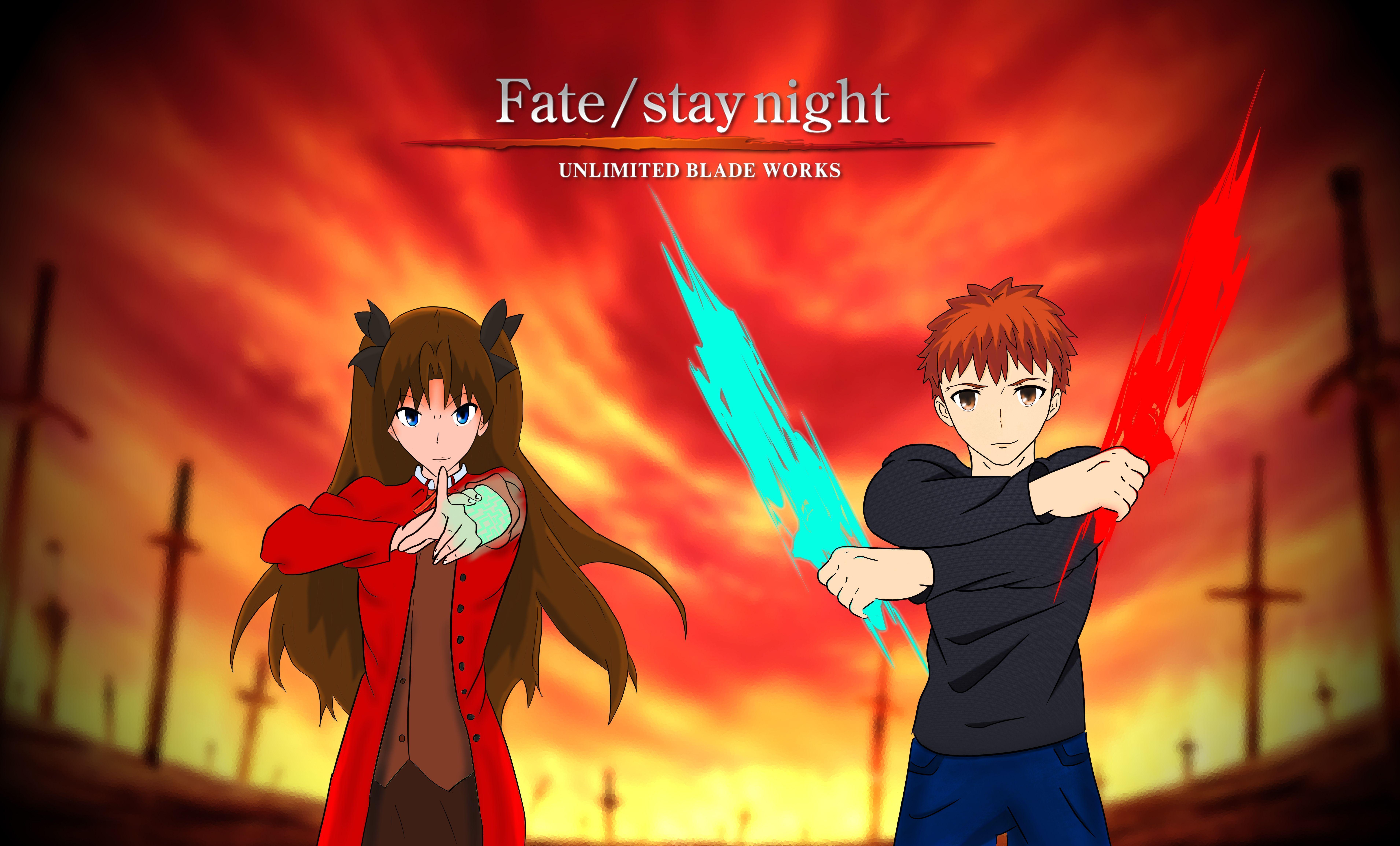 7640 x 4620 · jpeg - Fate/stay Night: Unlimited Blade Works Wallpapers - Wallpaper Cave