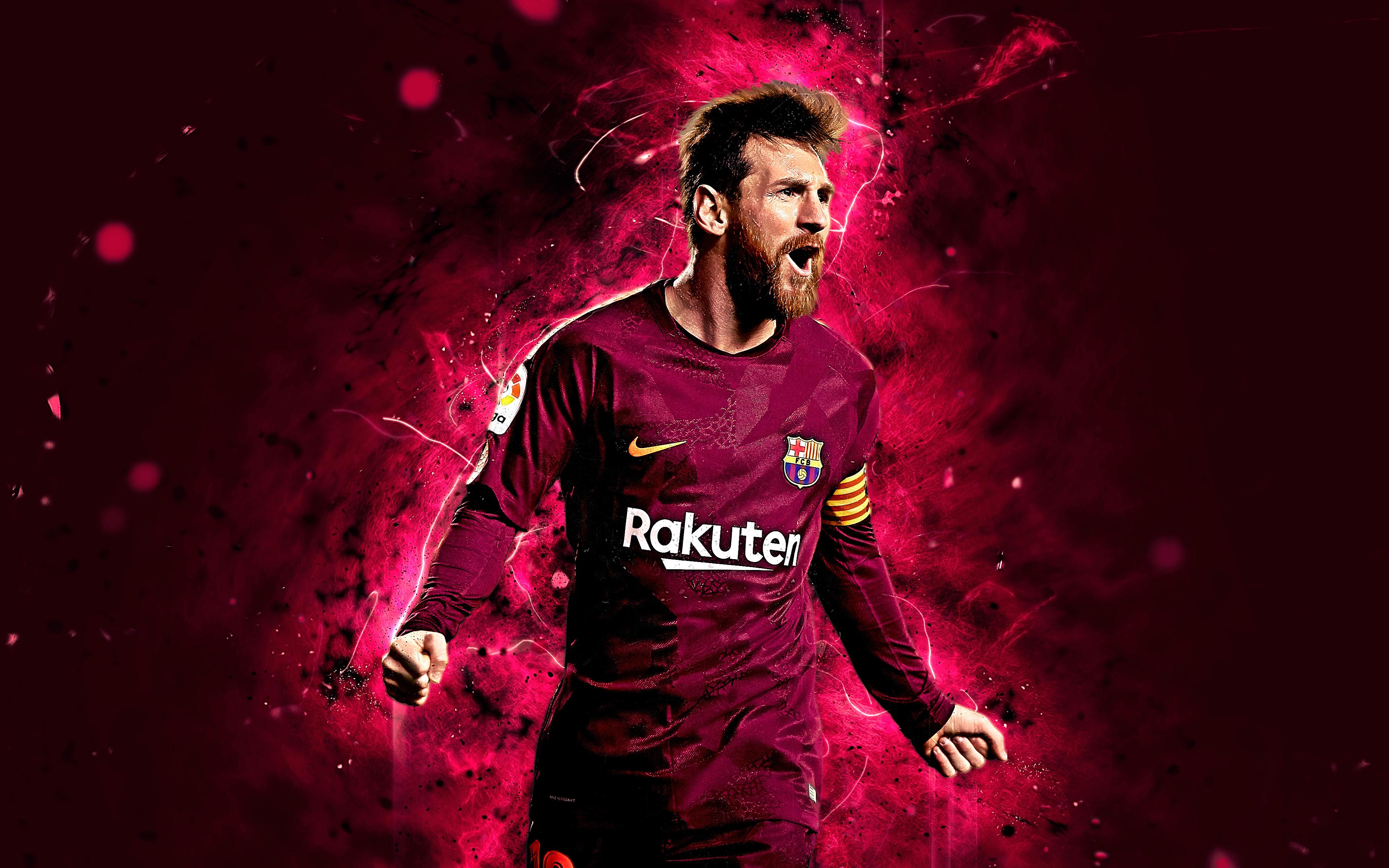 3840 x 2400 · jpeg - Lionel Messi - Barca 4k Ultra HD Wallpaper | Background Image ...