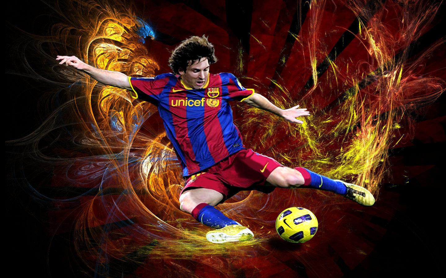 1440 x 900 · jpeg - Lionel Messi FC Barcelona Wallpaper - Lionel Andres Messi Wallpaper ...