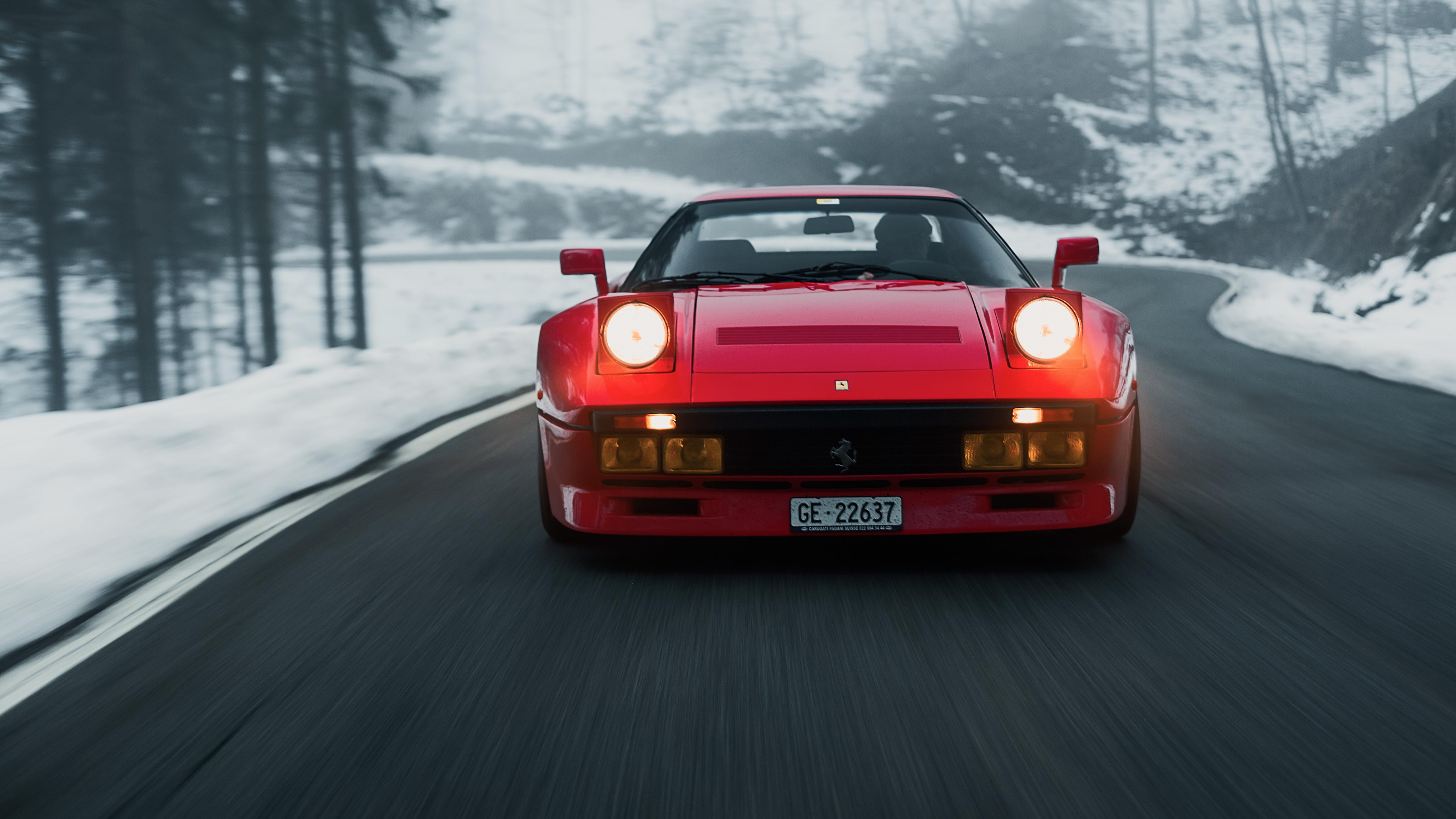5120 x 2880 · jpeg - Ferrari GTO 1984 5K Wallpaper | HD Car Wallpapers | ID #12508