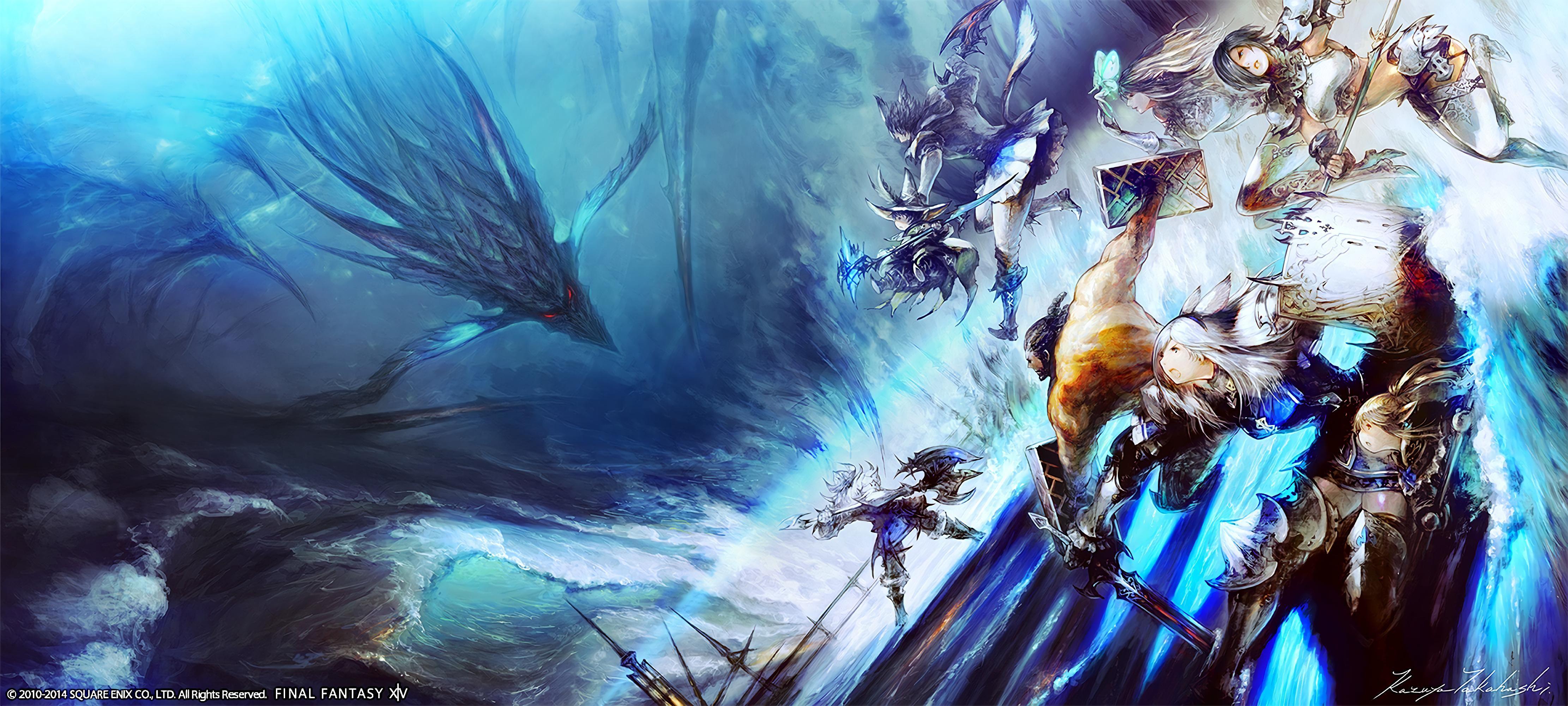 4444 x 2000 · jpeg - Final Fantasy XIV: Stormblood Wallpapers - Wallpaper Cave