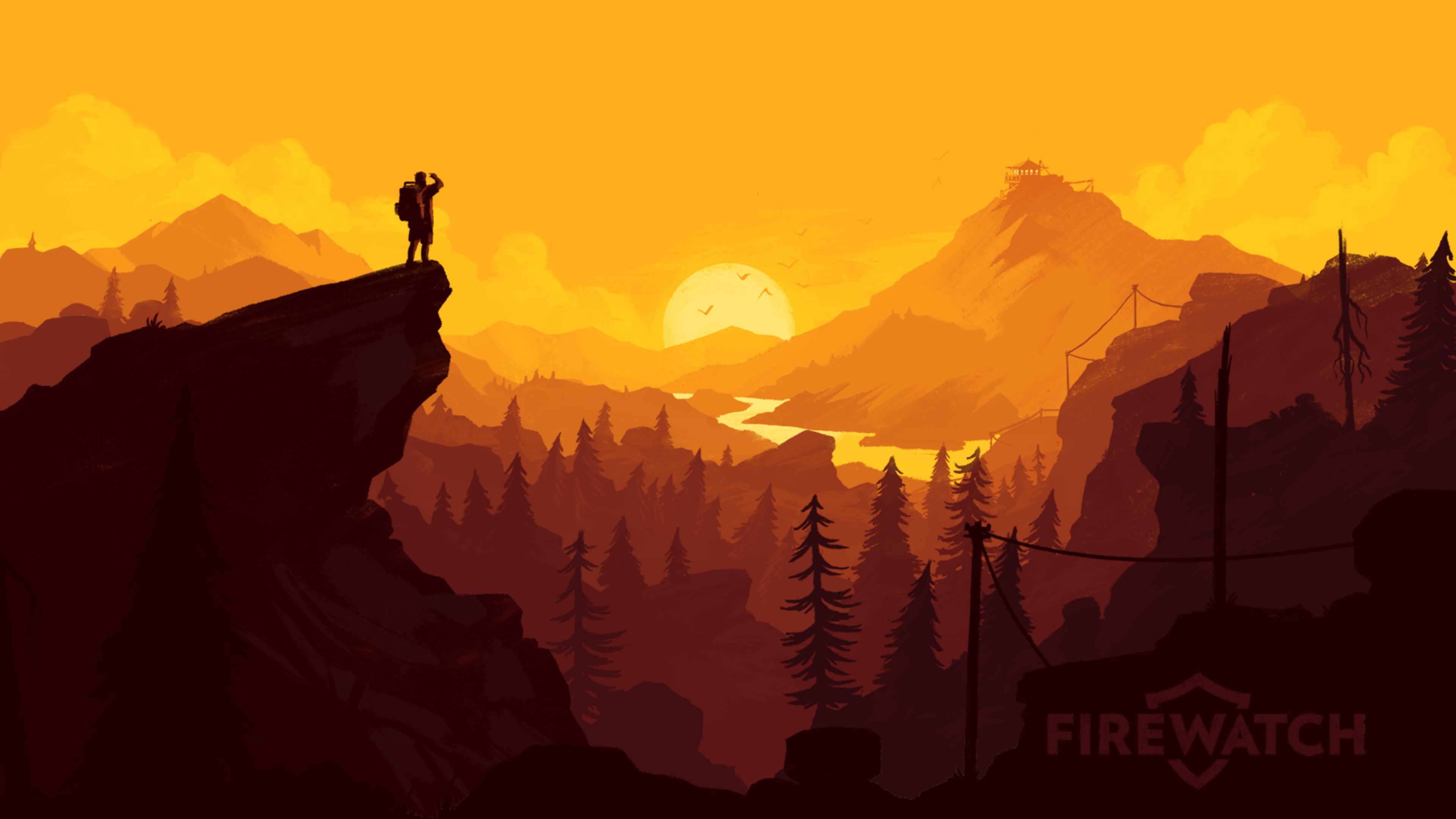3840 x 2160 · jpeg - 3840x2160 Firewatch PS Game 4k HD 4k Wallpapers, Images, Backgrounds ...